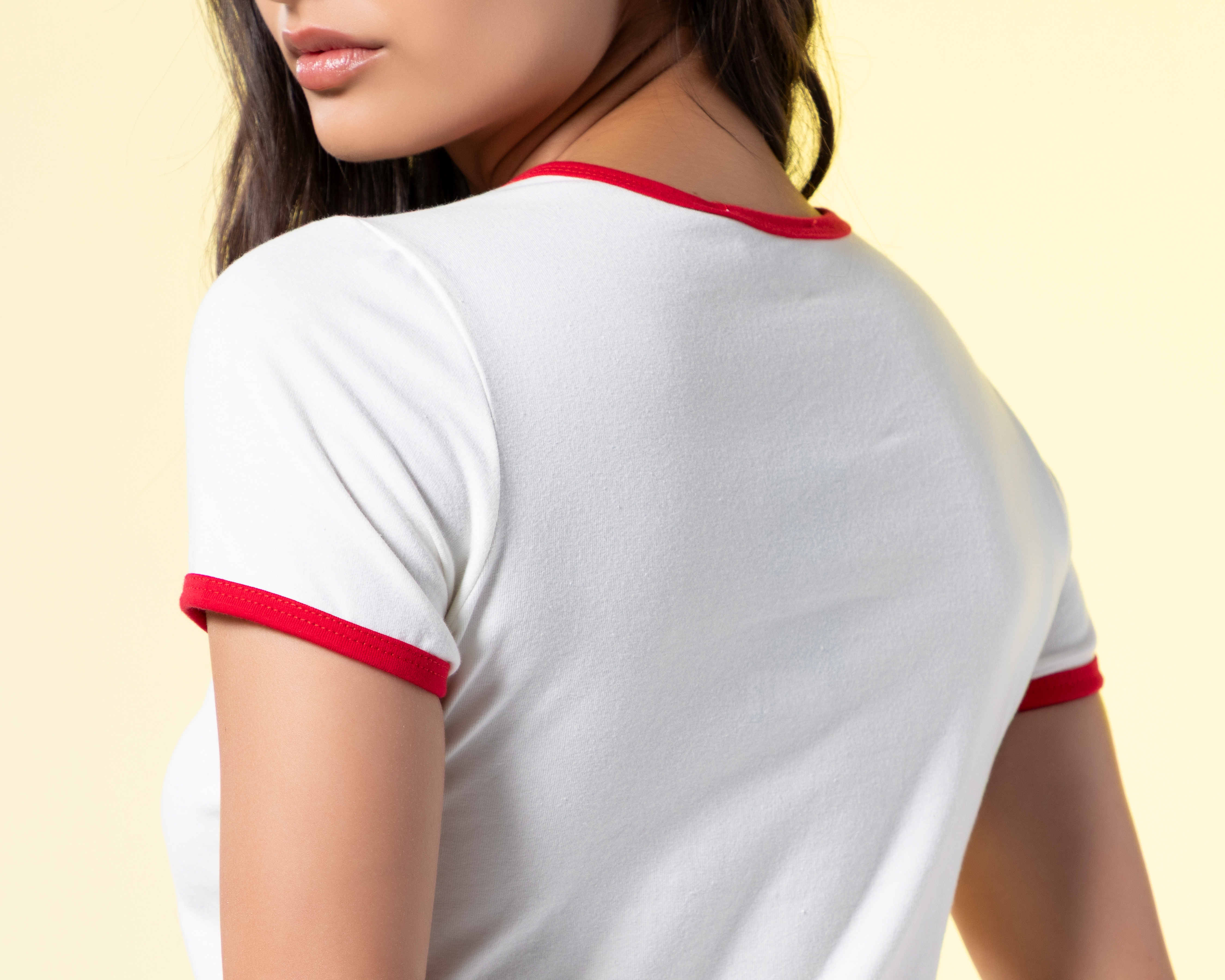 Foto 5 pulgar | Foto 5 | Playera Blanca Strona para Mujer