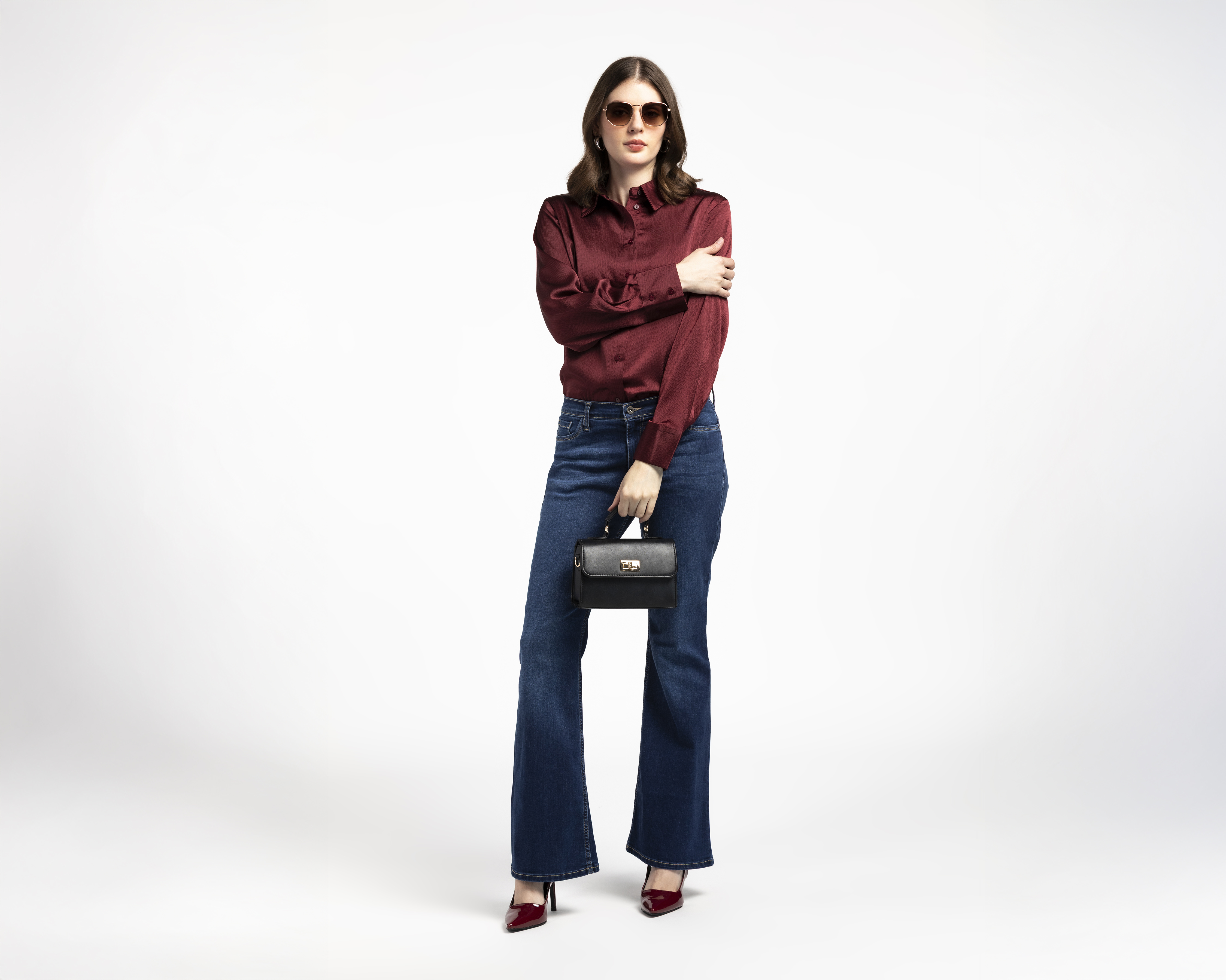 Foto 3 pulgar | Foto 2 | Jeans Flare Lee para Mujer