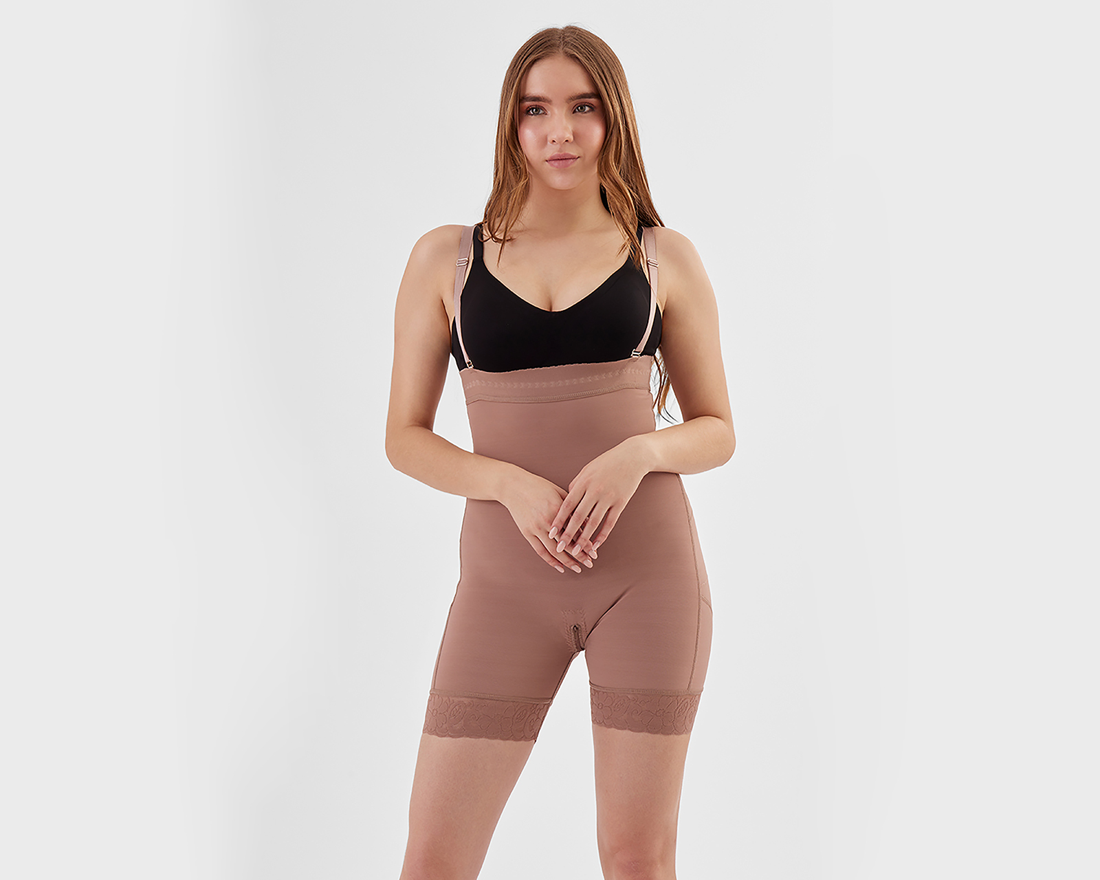 Body Bóxer Lady Sun con Encaje para Mujer