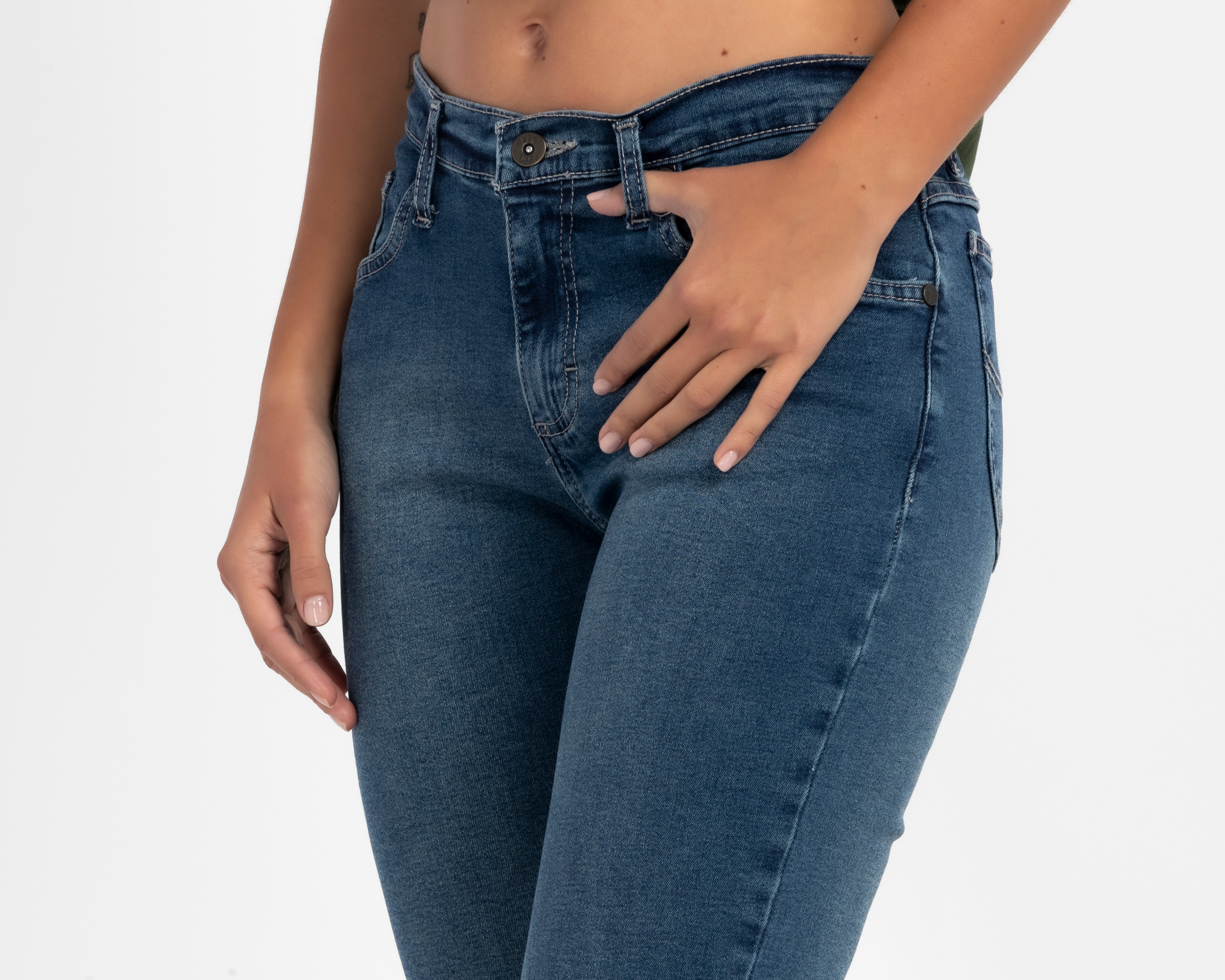 Foto 4 | Foto 4 | Jeans Slim Lee para Mujer