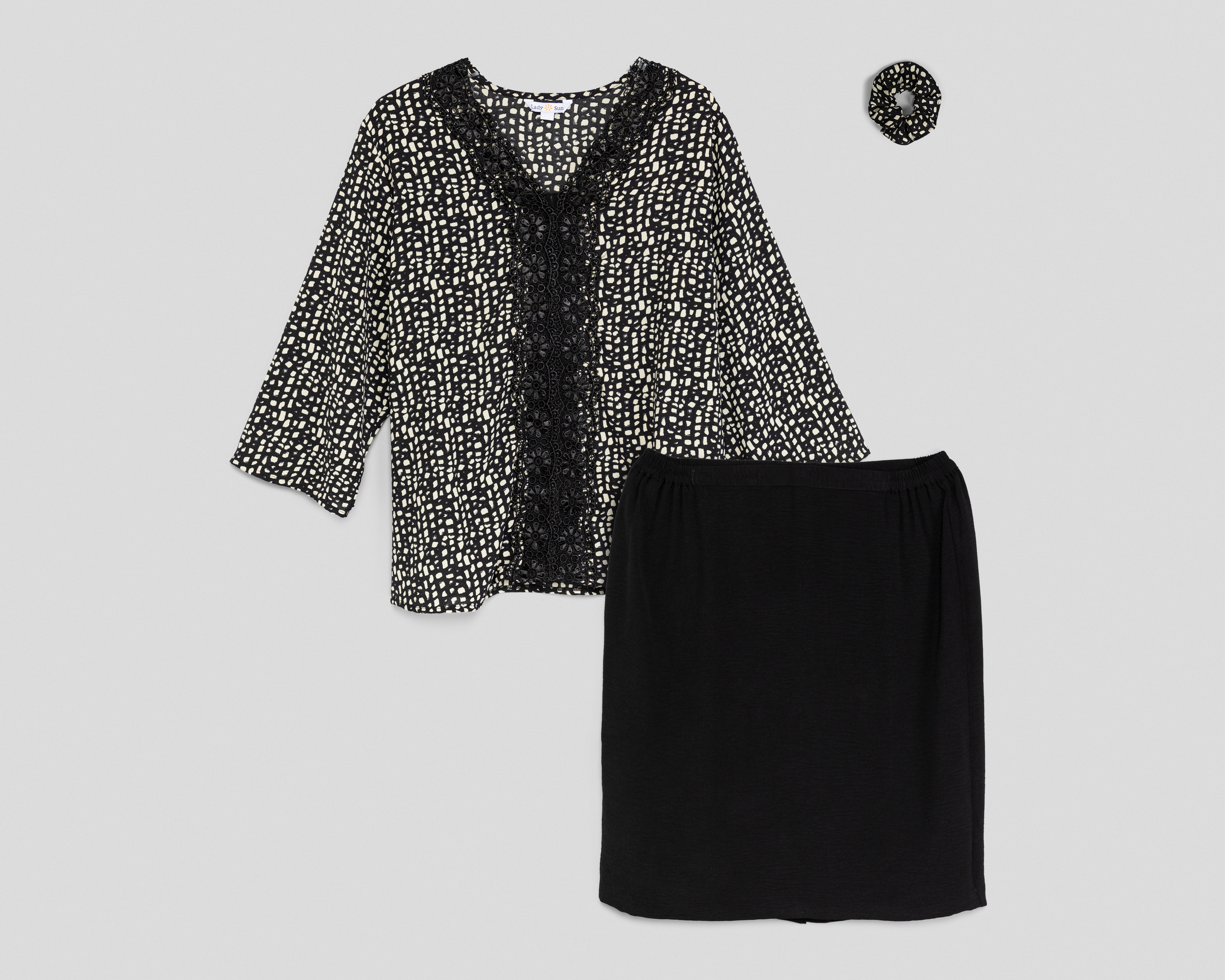 Conjunto Formal Lady Sun para Mujer con Accesorio