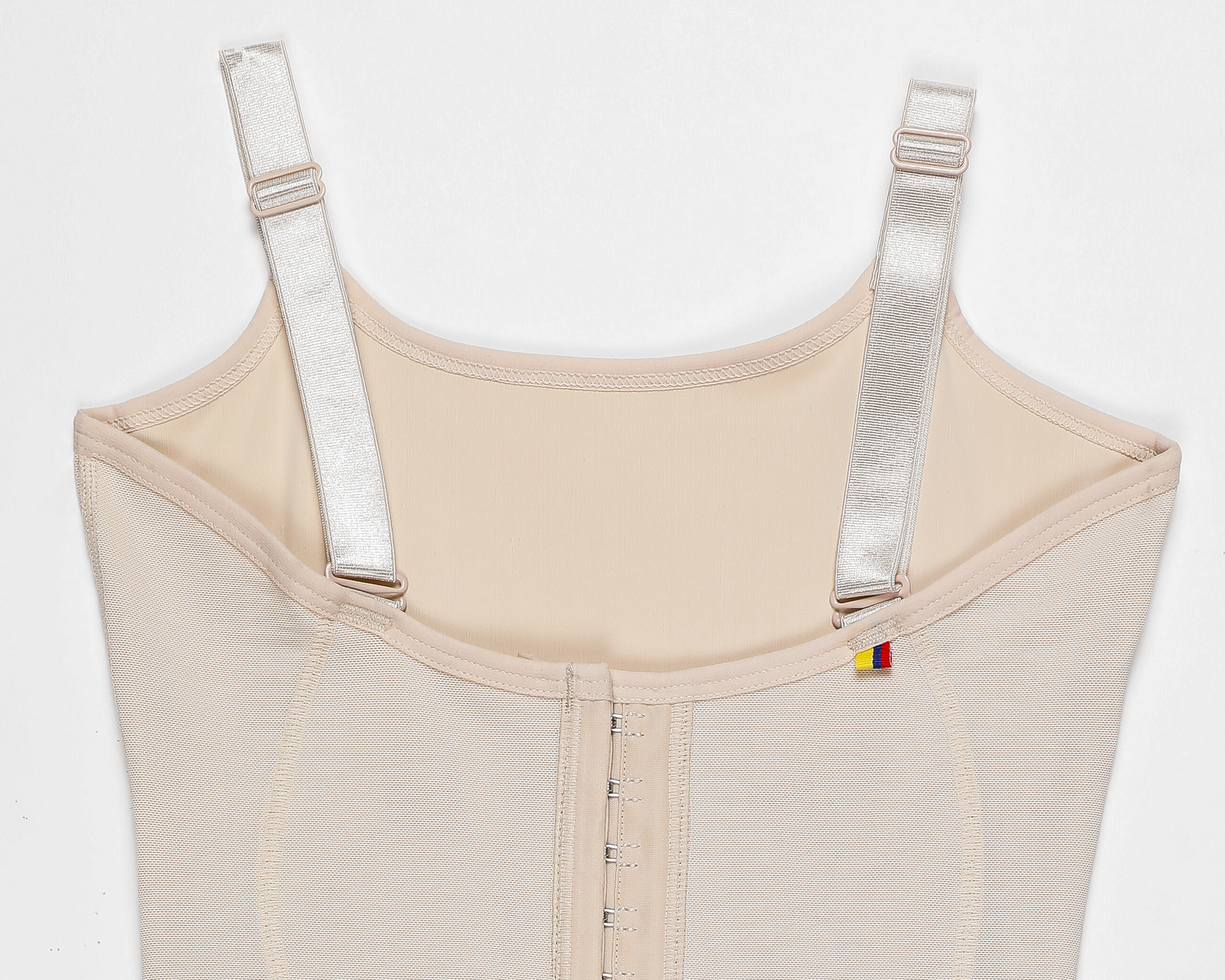 Foto 4 pulgar | Foto 3 | Body con Control Lanude con Broches para Mujer