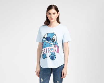 Foto 1 | Foto 1 | Playera Manga Corta Disney Lilo & Stitch Azul