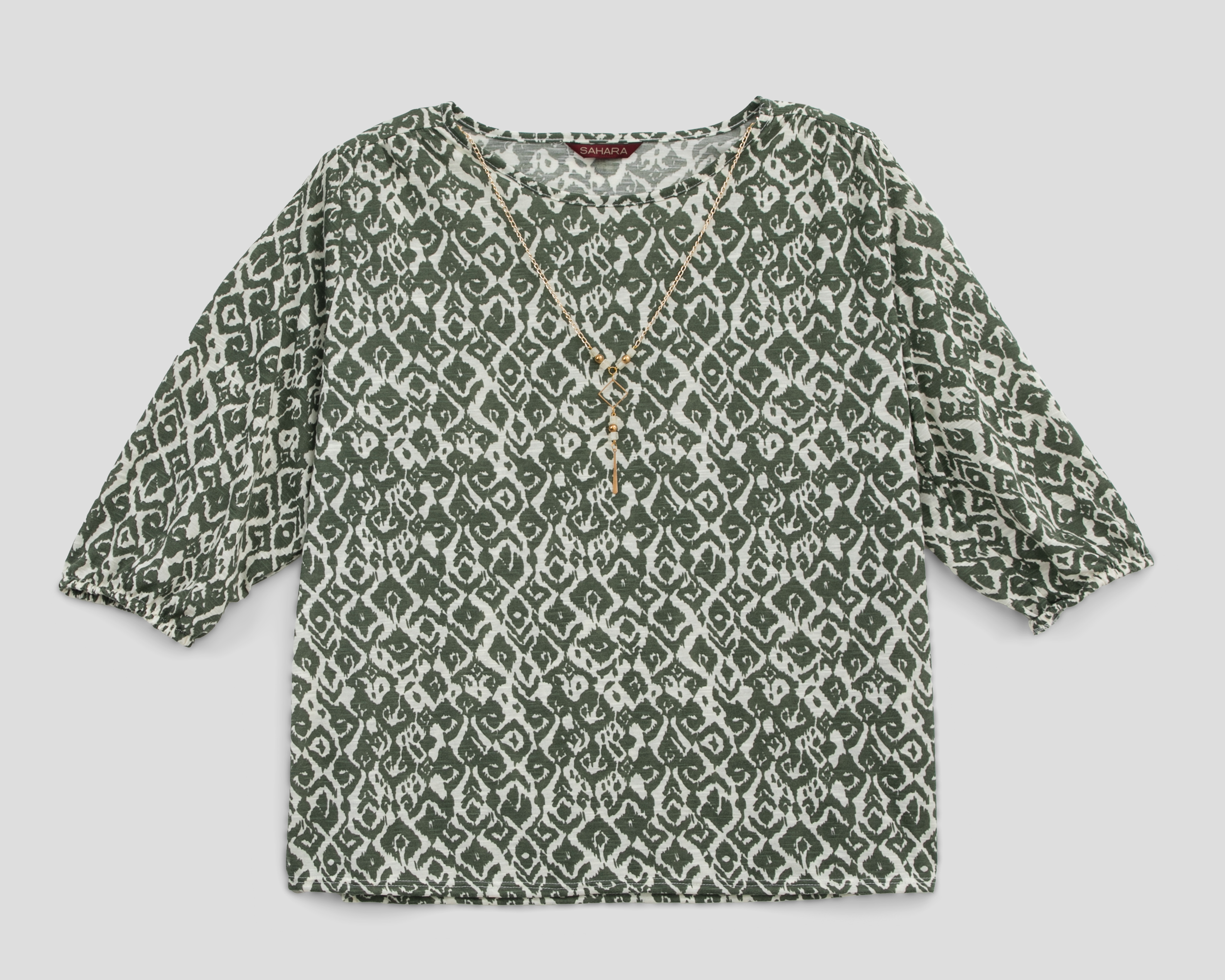 Blusa con Collar Sahara para Mujer
