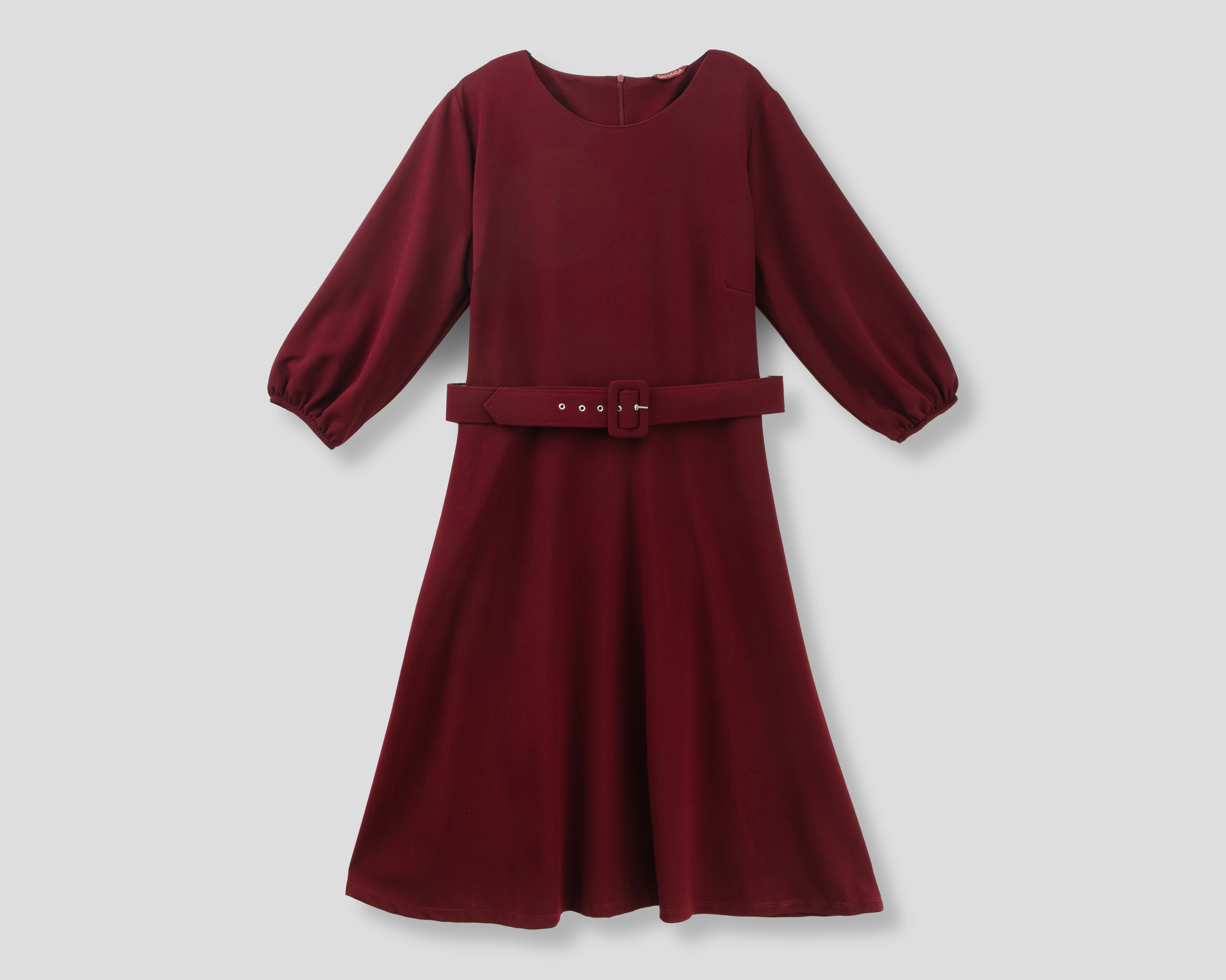 Foto 1 | Foto 1 | Vestido Formal Sahara Corto Vino para Mujer