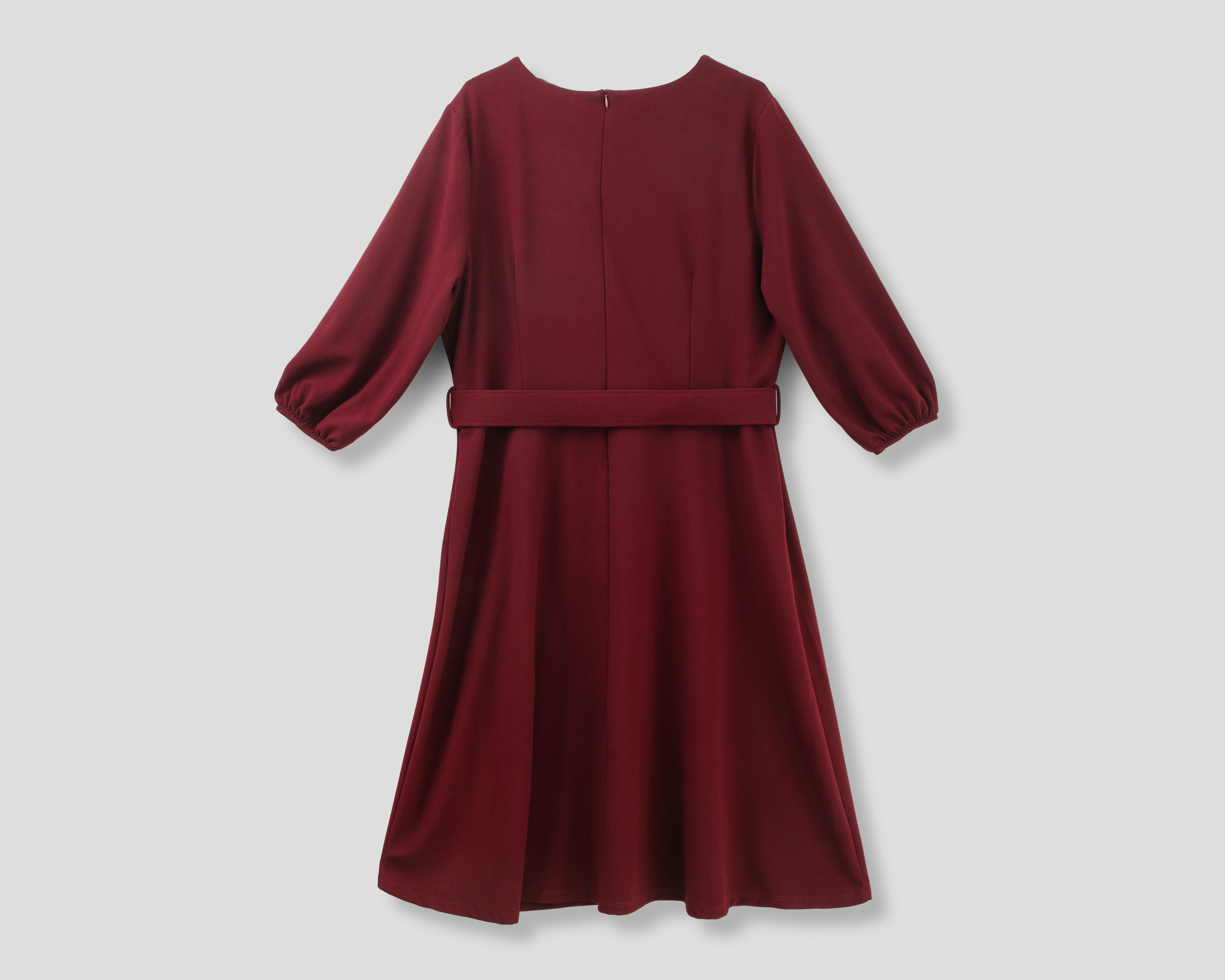 Foto 3 pulgar | Foto 2 | Vestido Formal Sahara Corto Vino para Mujer