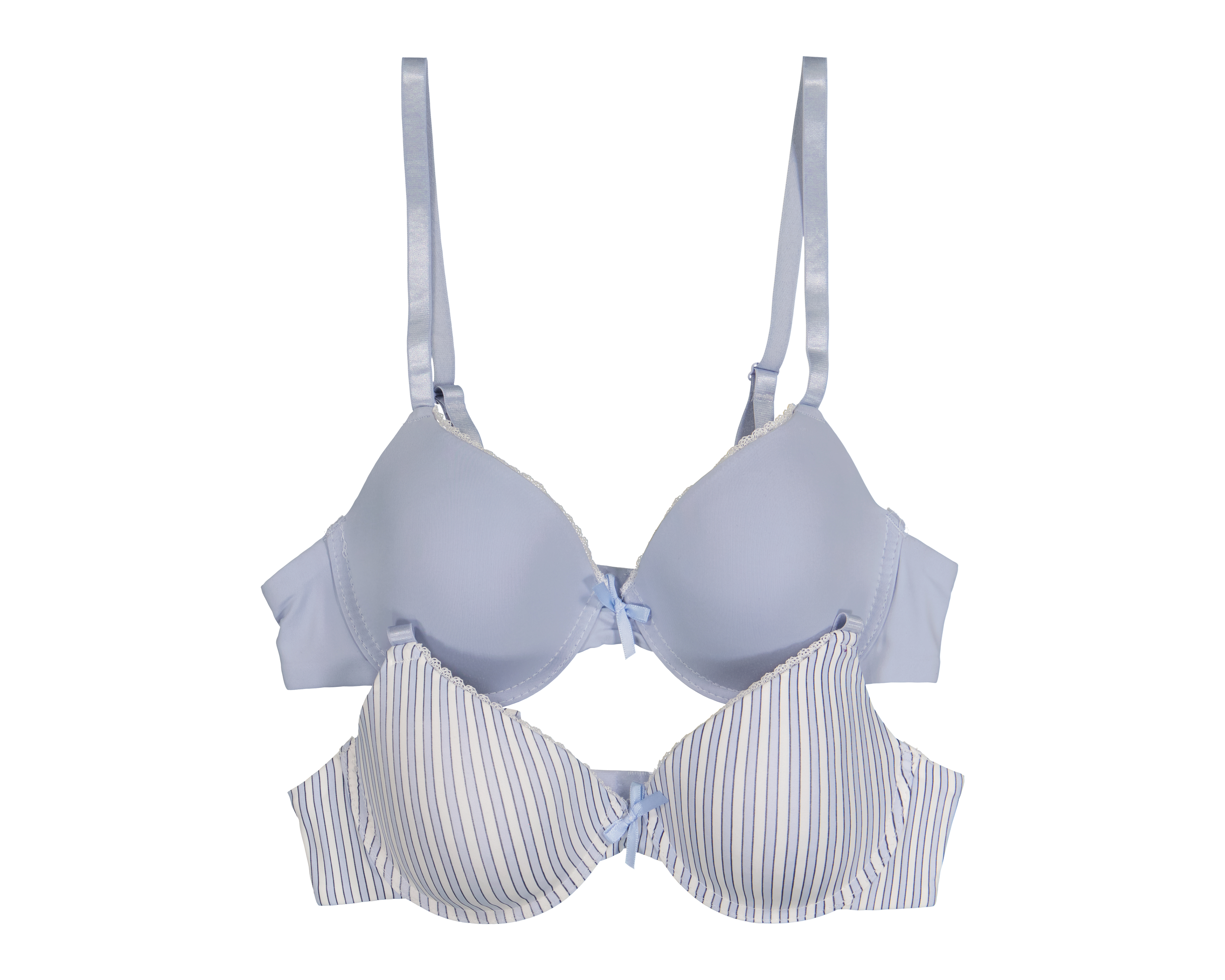 Brasier Media Copa Azul Lovest para Mujer 2 Piezas