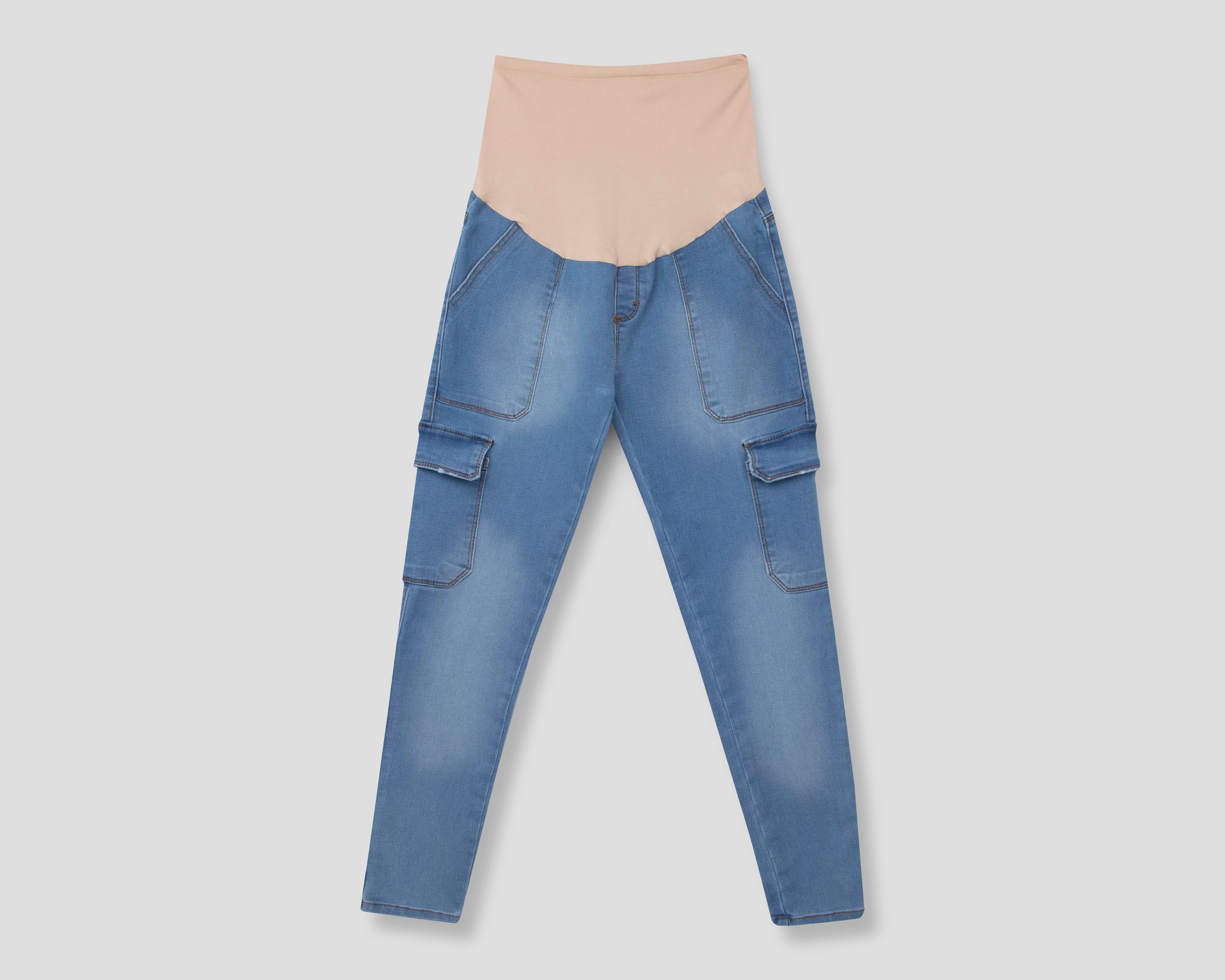 Pantalón de Maternidad Mamá Bella con Bolsas