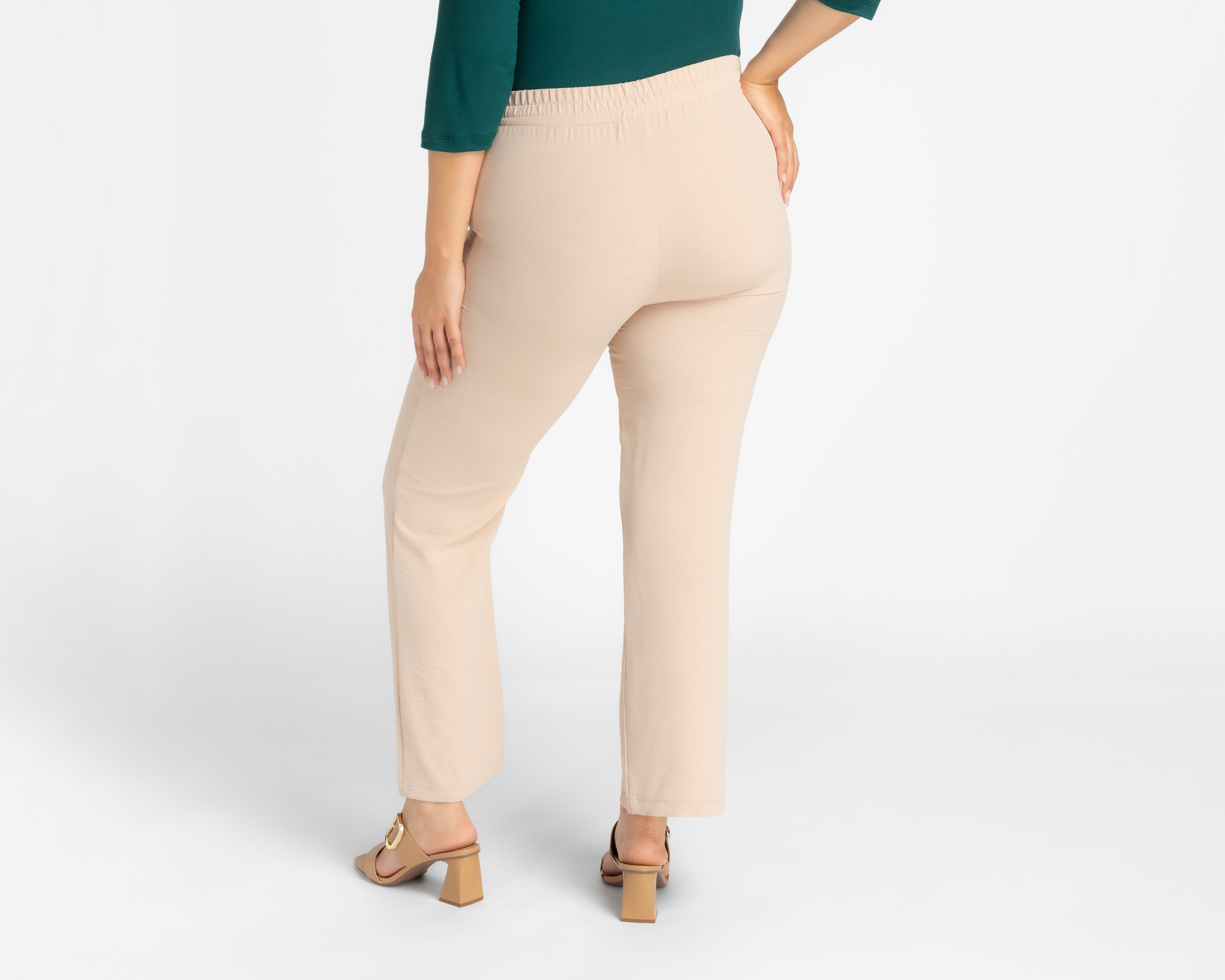 Foto 7 pulgar | Foto 6 | Pantalón de Vestir Sahara Beige para Mujer