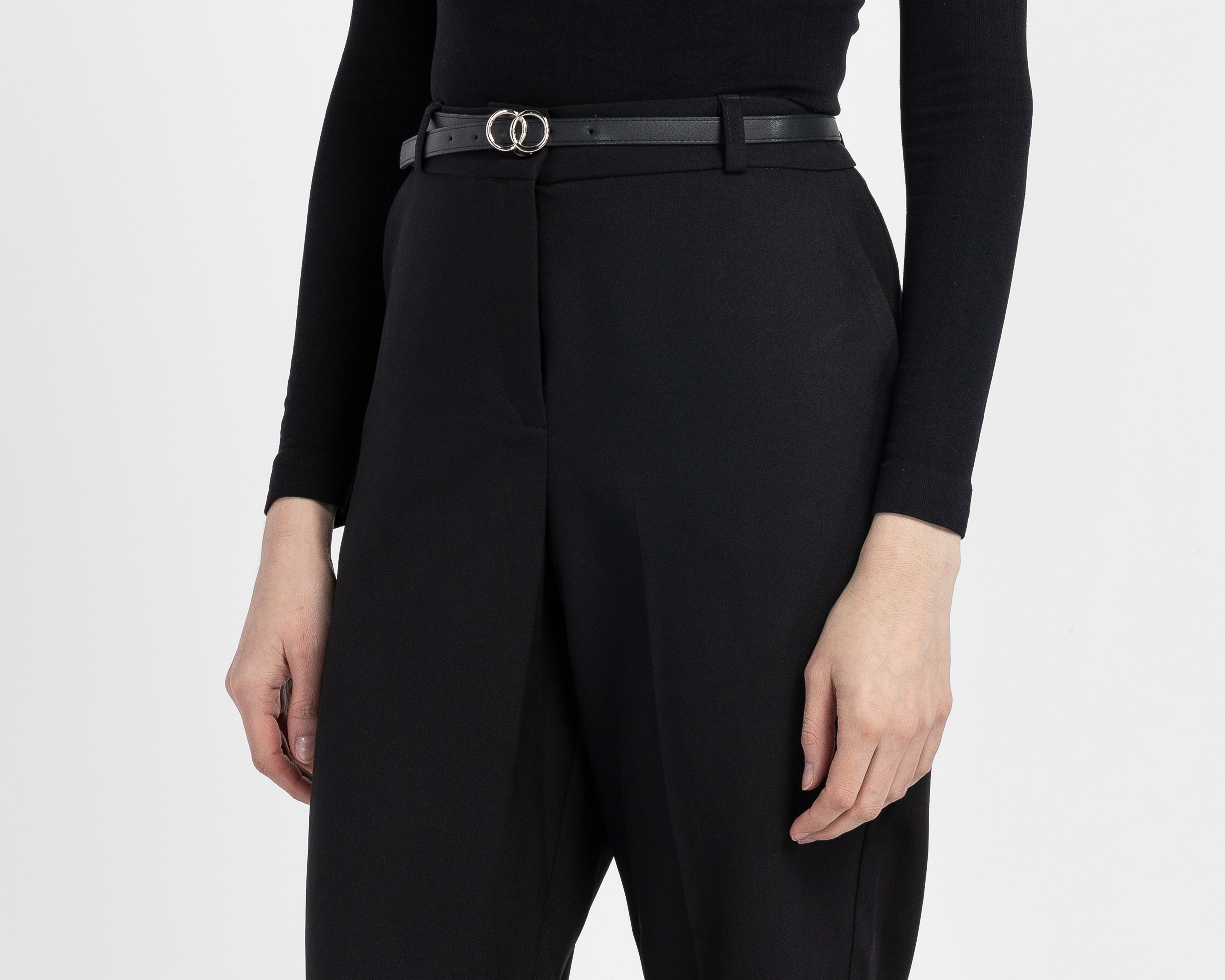 Foto 5 pulgar | Foto 4 | Pantalón de Vestir Sahara Negro para Mujer