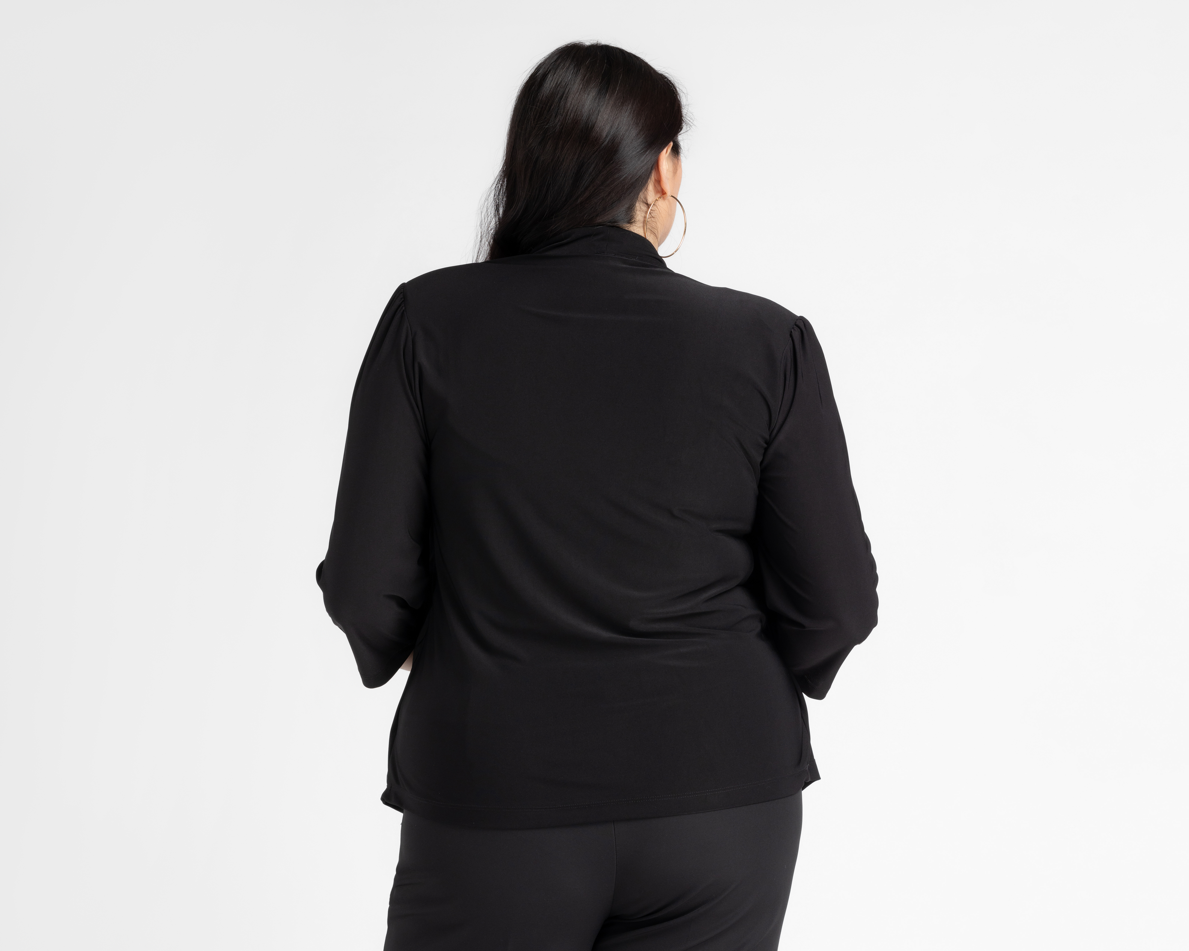 Foto 3 | Foto 3 | Blusa Lady Sun Manga Larga Negra