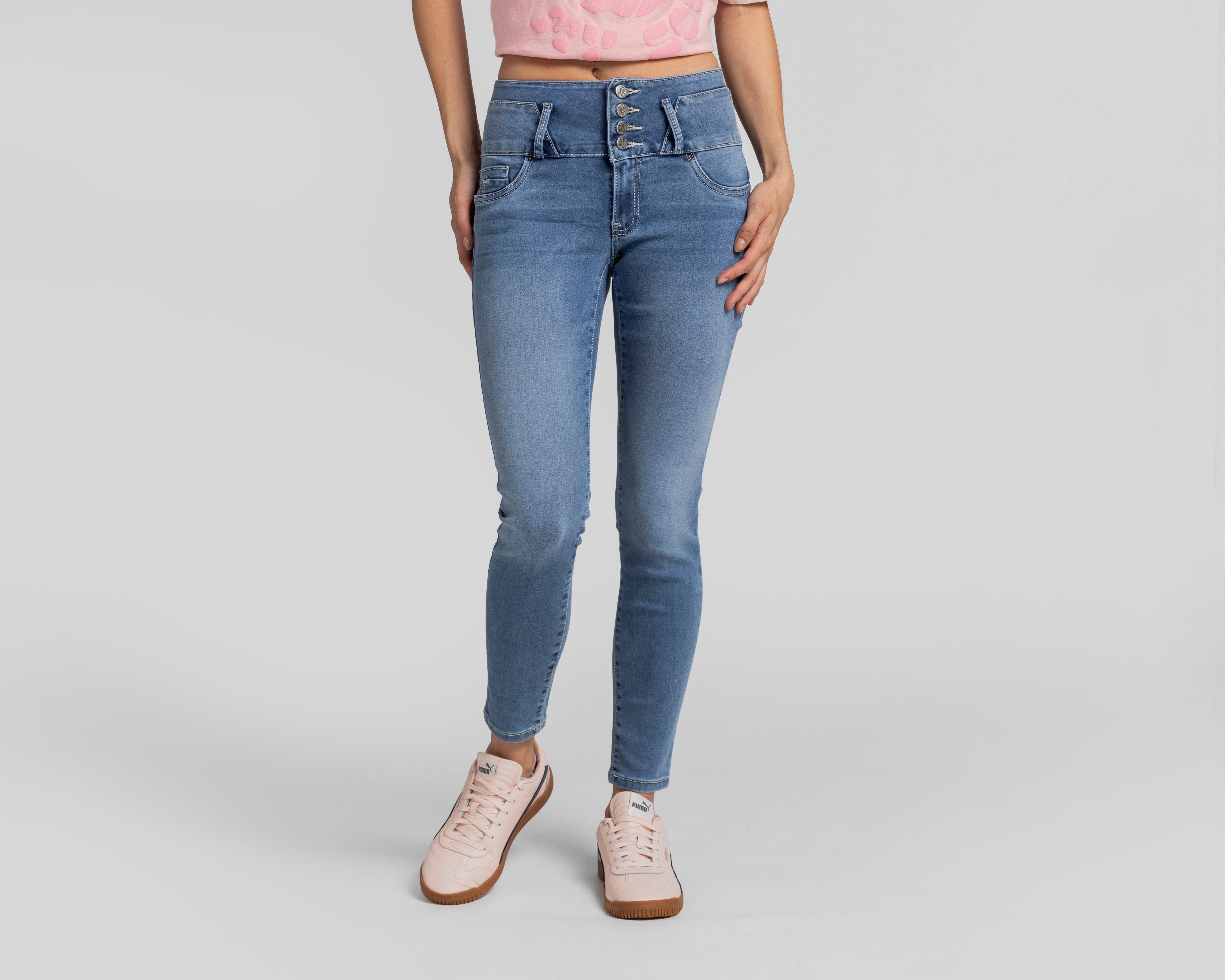 Foto 1 | Foto 1 | Jeans Skinny Boy London para Mujer