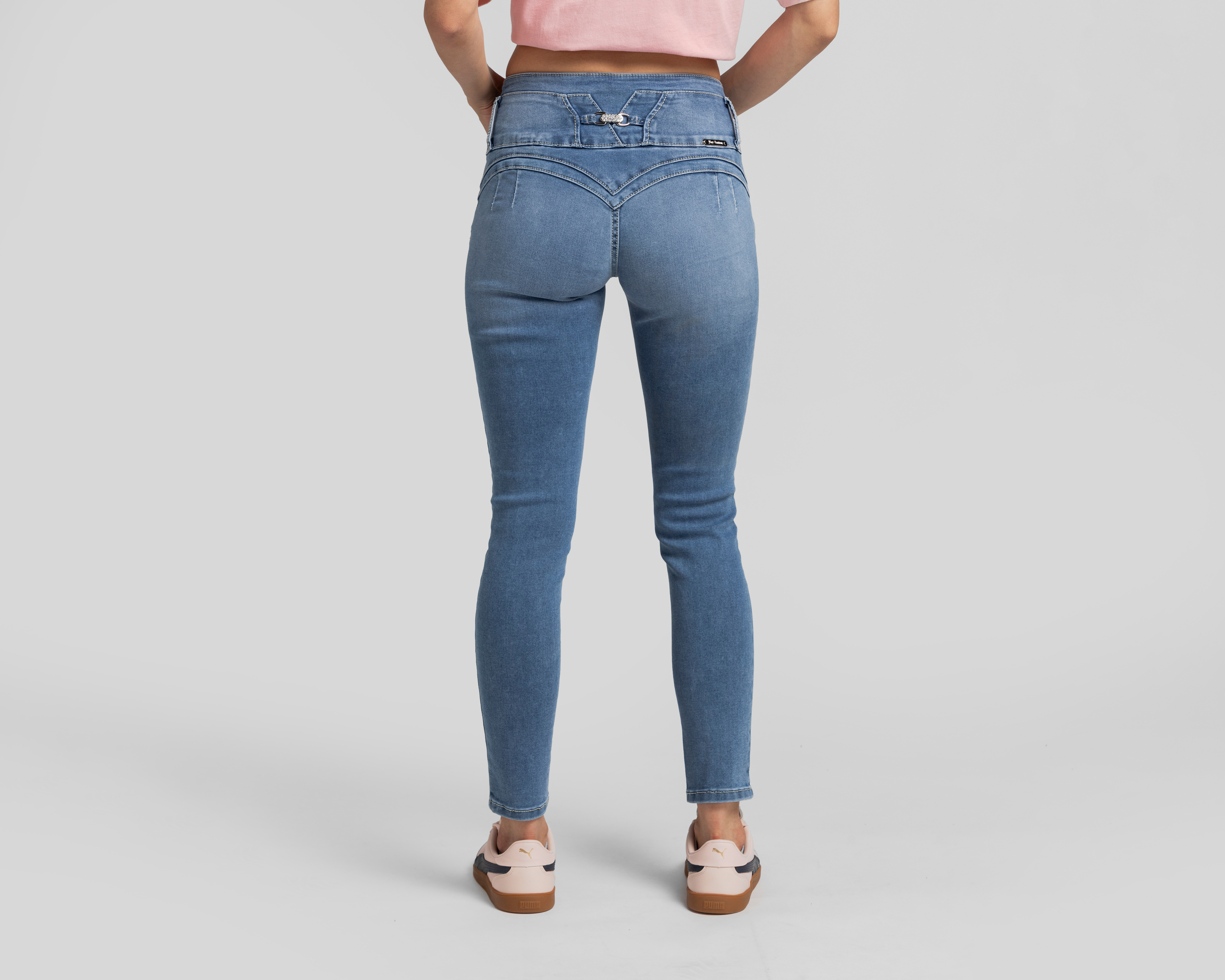 Foto 3 | Foto 3 | Jeans Skinny Boy London para Mujer