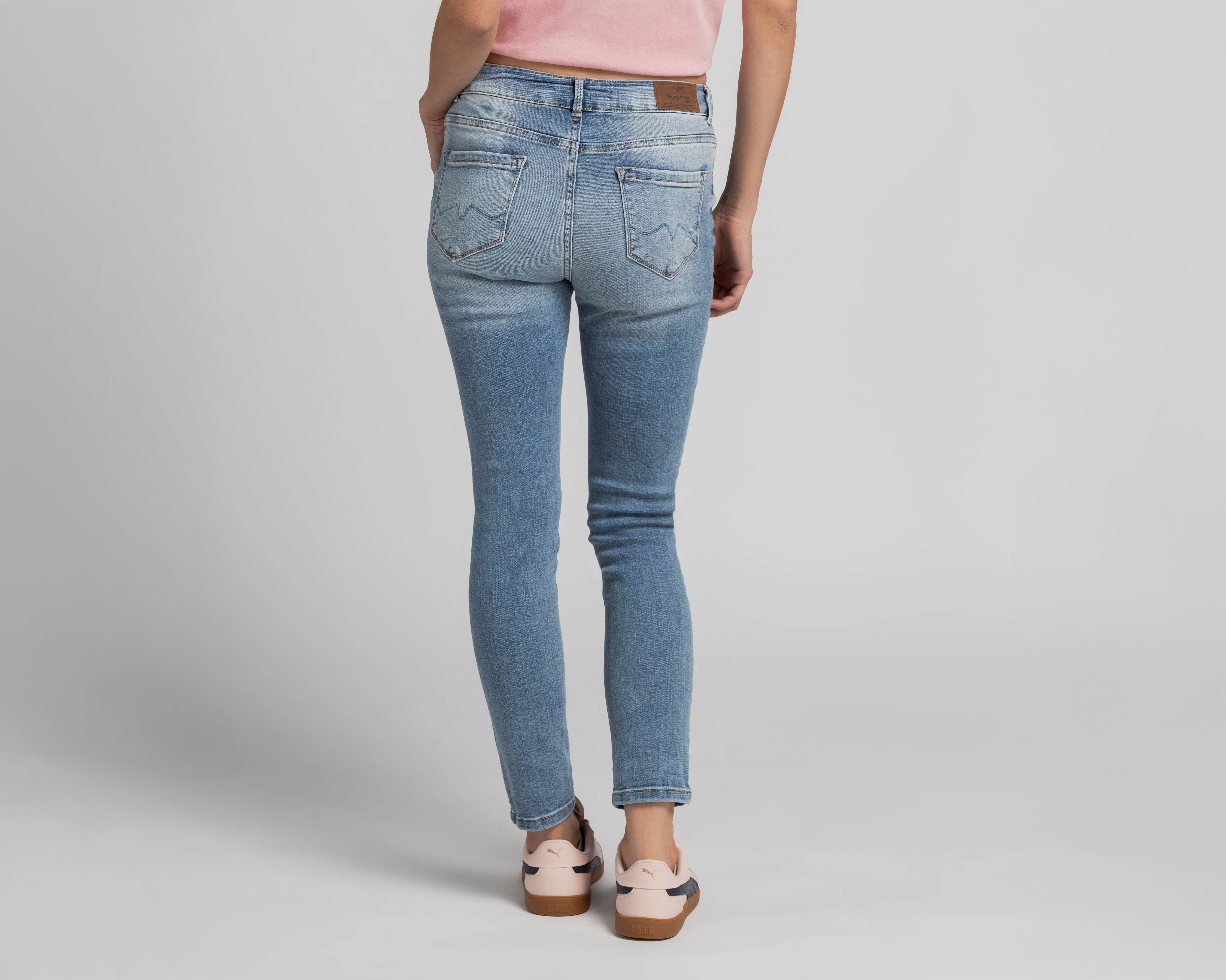 Foto 4 pulgar | Foto 3 | Jeans Skinny Boy London para Mujer