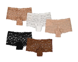 Bóxer con Encaje Eva Tu Estilo Íntimo para Mujer 5 Piezas