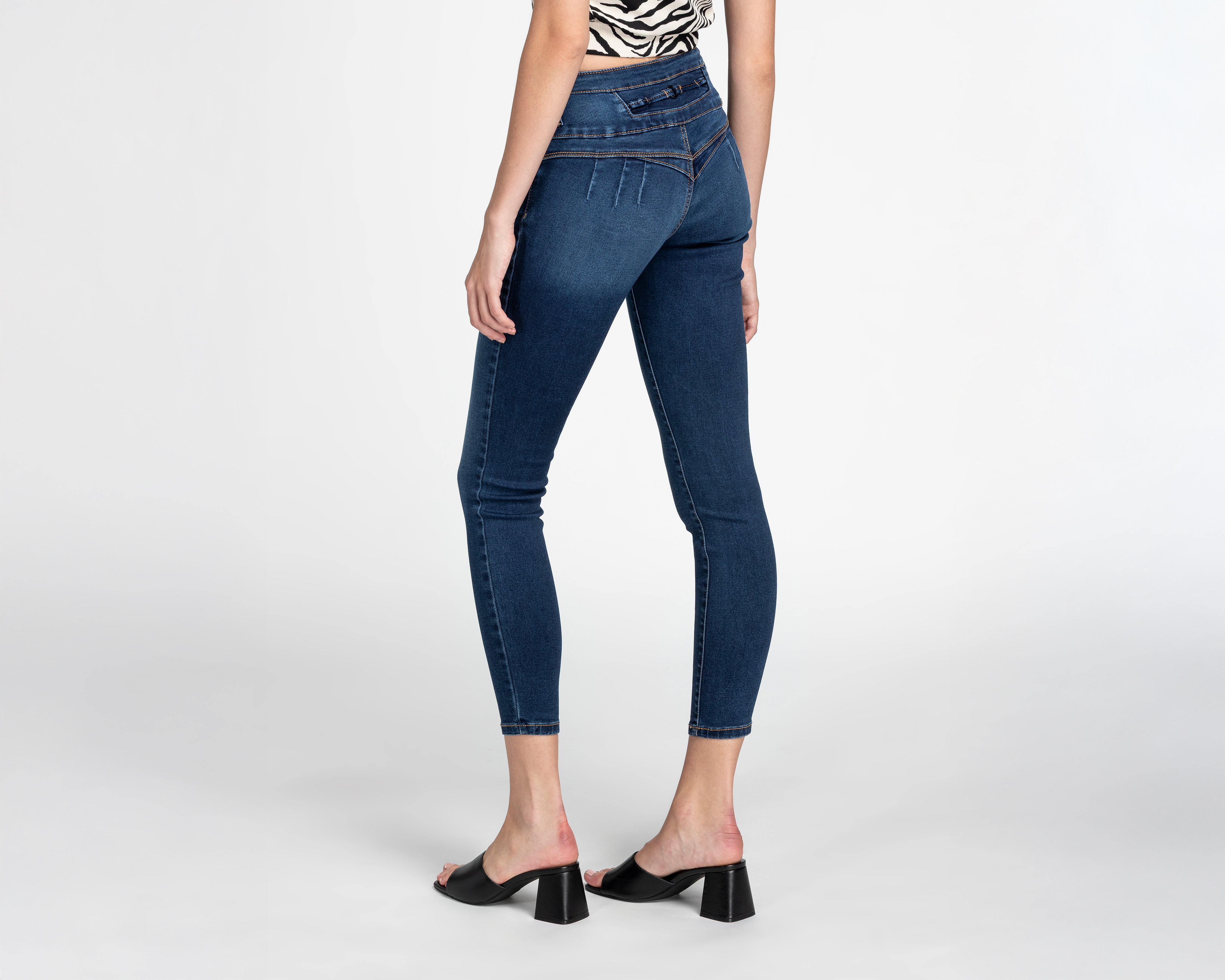 Foto 3 | Foto 3 | Jeans Skinny Boy London para Mujer