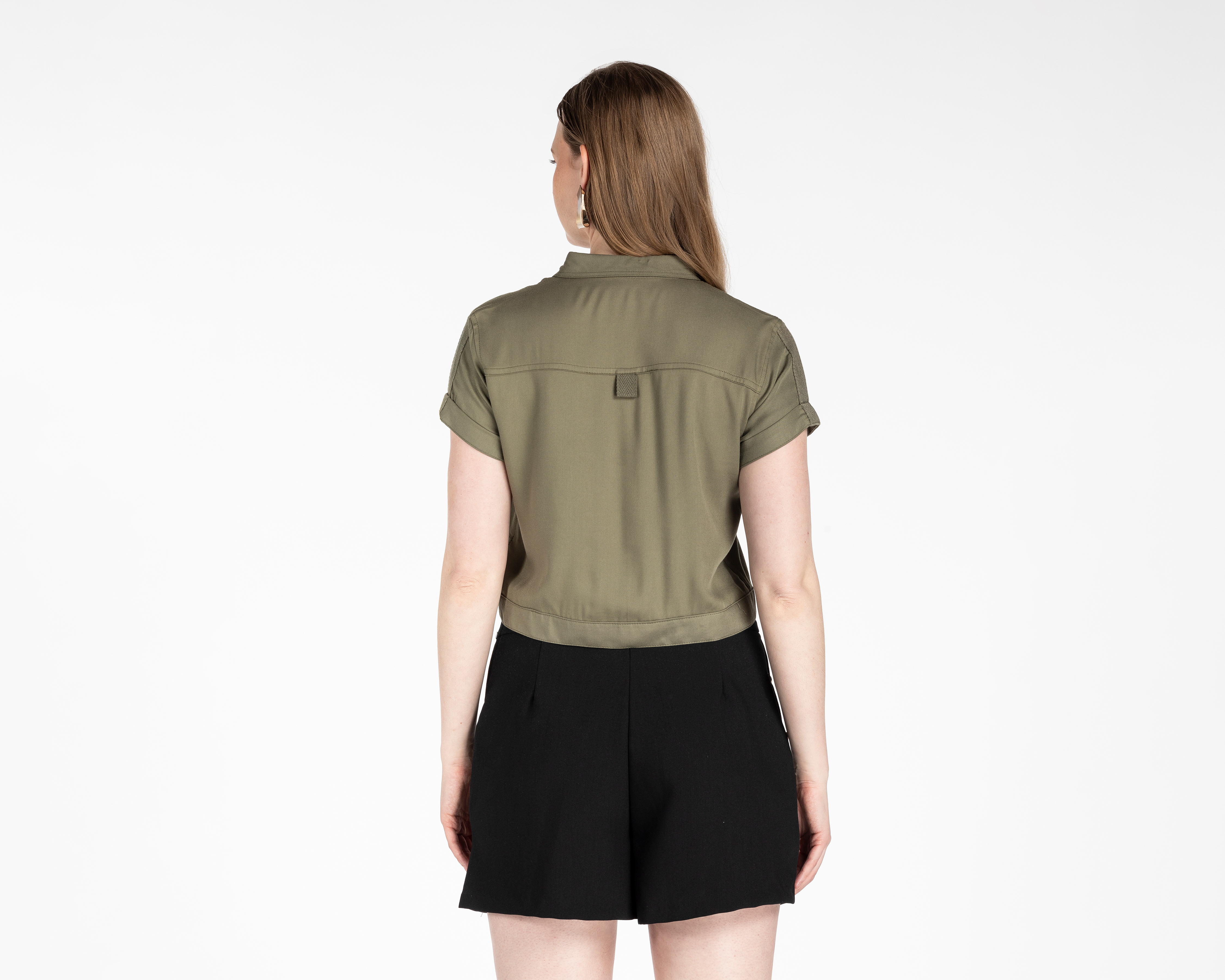 Foto 4 pulgar | Foto 3 | Blusa Jennifer Lopez Manga Corta Juvenil