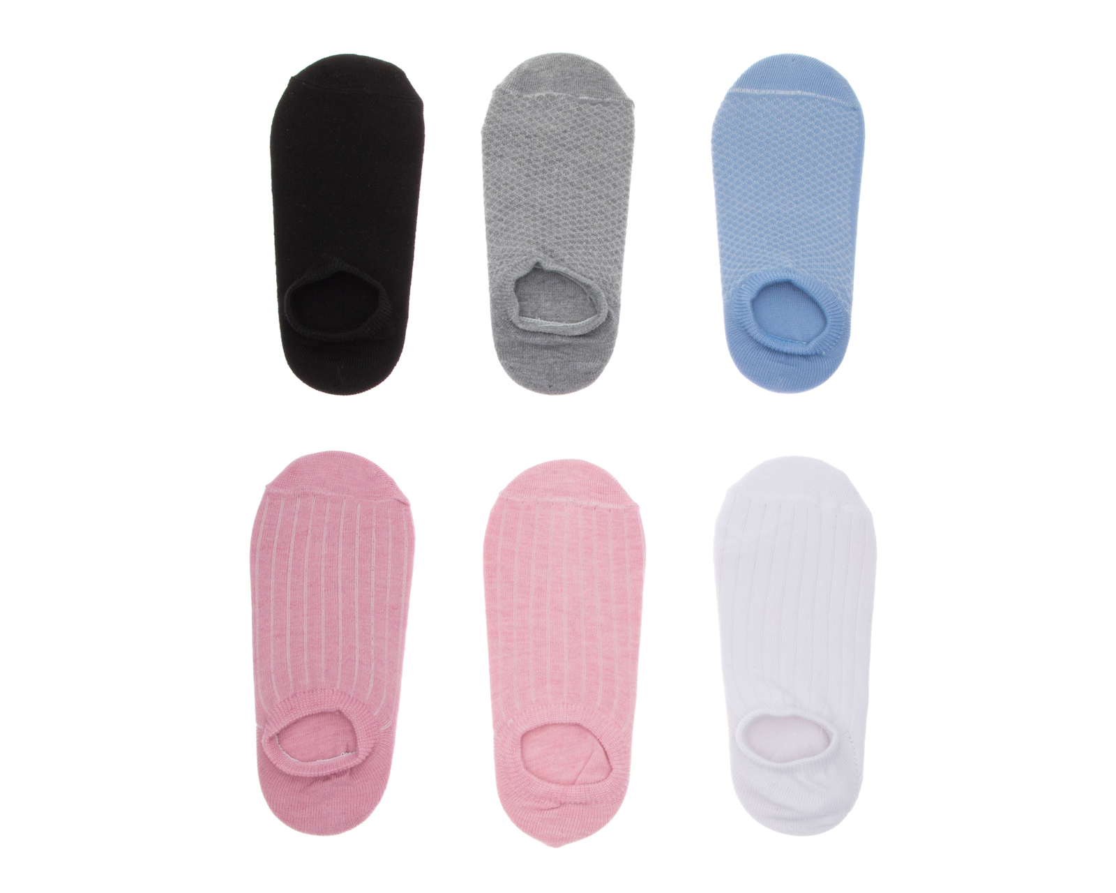 Foto 2 pulgar | Foto 1 | Calcetas Invisibles Lovest para Mujer 6 Pares