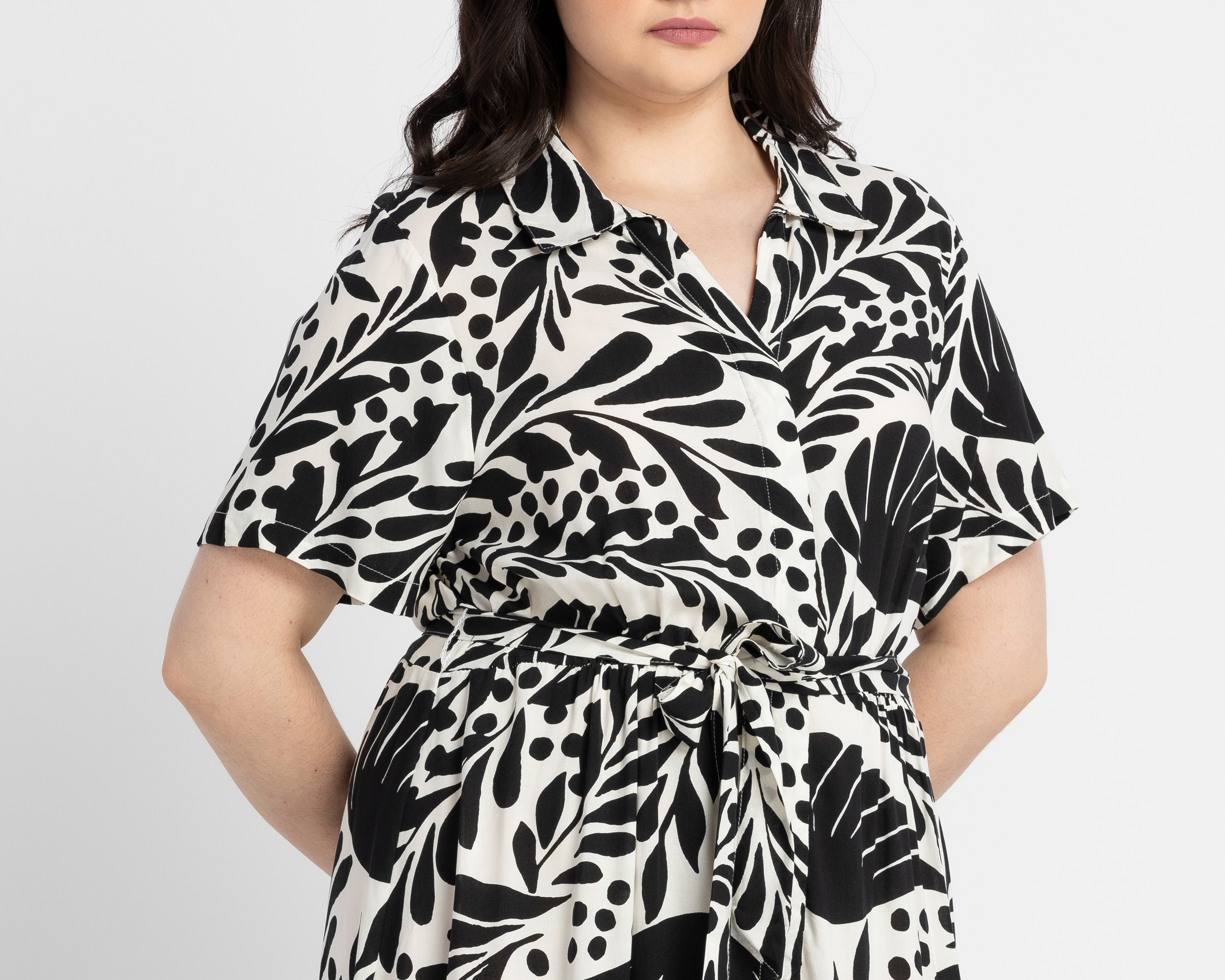 Foto 4 | Foto 4 | Vestido Lady Sun Manga Corta Estampado para Mujer