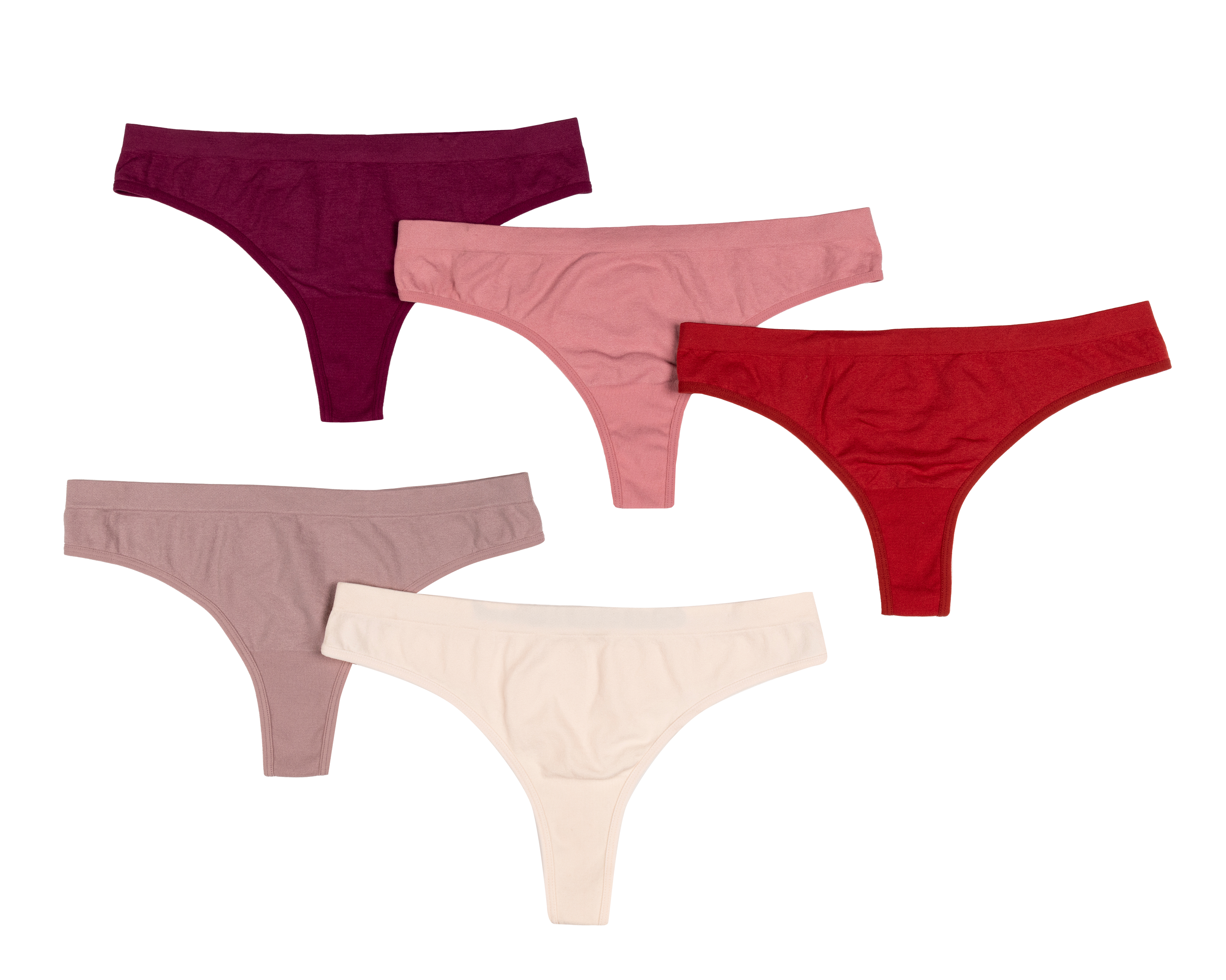 Foto 2 pulgar | Foto 1 | Tanga Fitwell para Mujer 5 Piezas