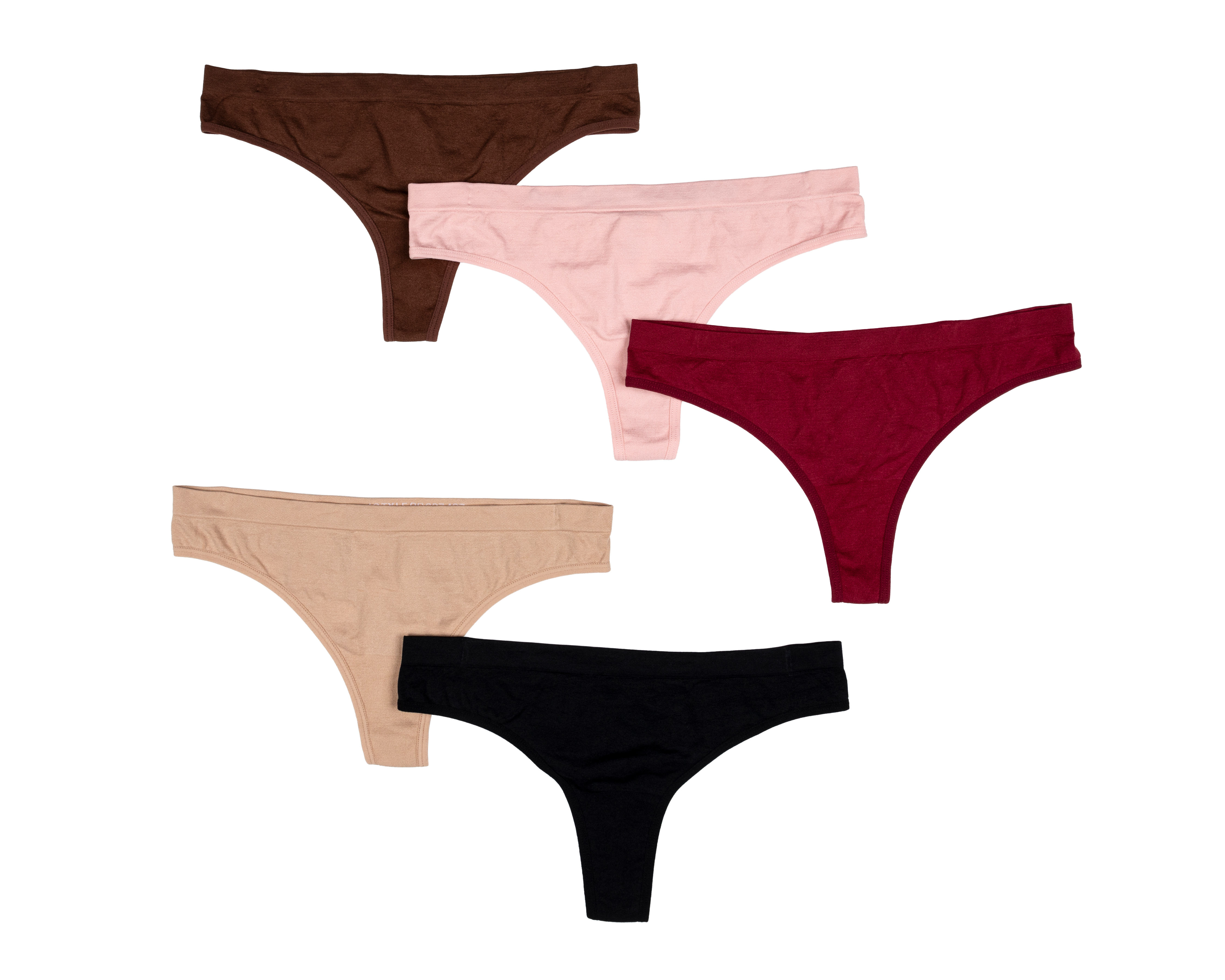 Foto 2 pulgar | Foto 1 | Tanga Fitwell para Mujer 5 Piezas
