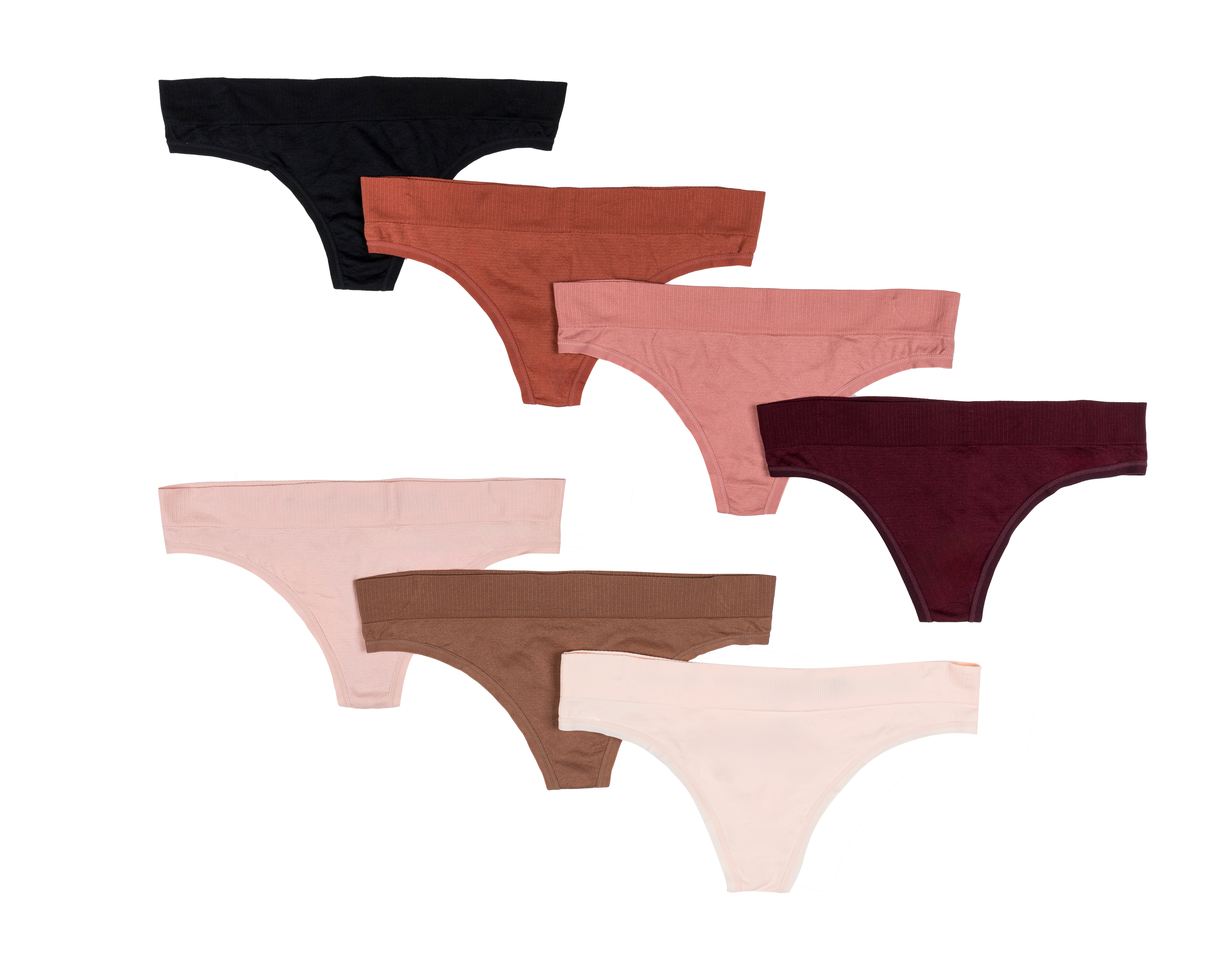 Foto 2 pulgar | Foto 1 | Tanga Fitwell para Mujer 7 Piezas