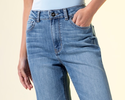 Foto 4 | Foto 4 | Jeans Wide Leg Strona para Mujer