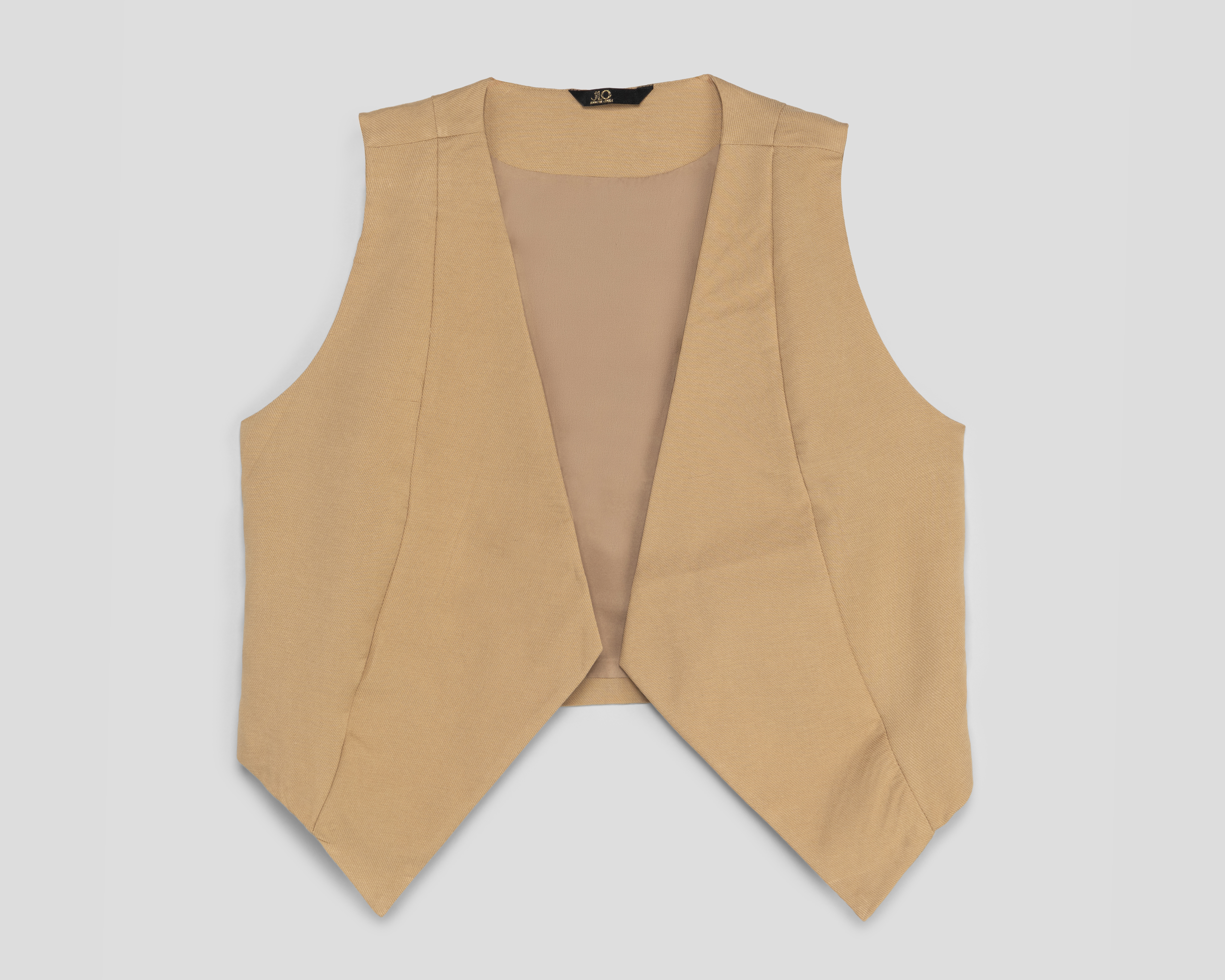 Foto 2 pulgar | Foto 1 | Chaleco Caqui Jennifer Lopez para Mujer