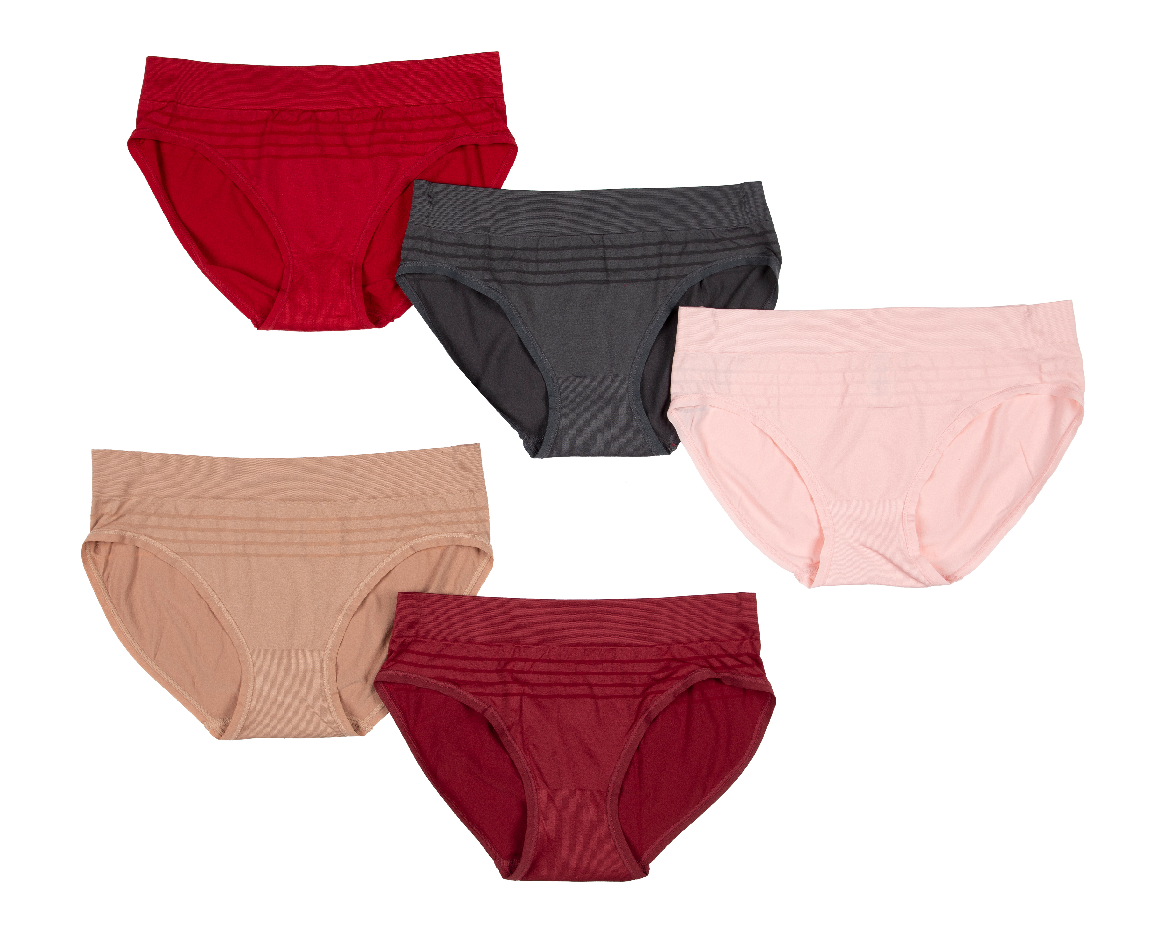 Foto 2 pulgar | Foto 1 | Pantaleta Fitwell para Mujer 5 Piezas