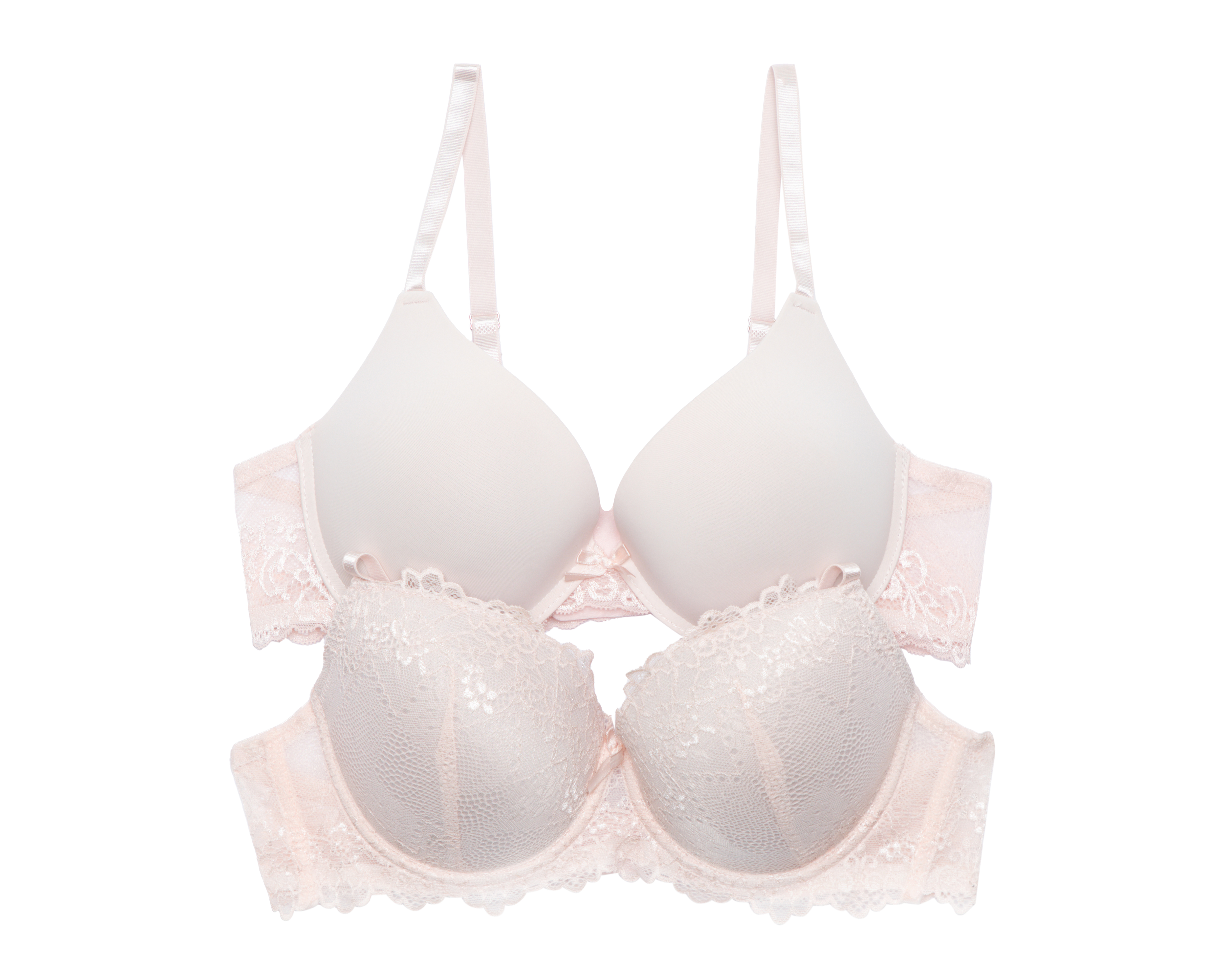Brasier con Encaje Carnival Copa Completa 2 Pack