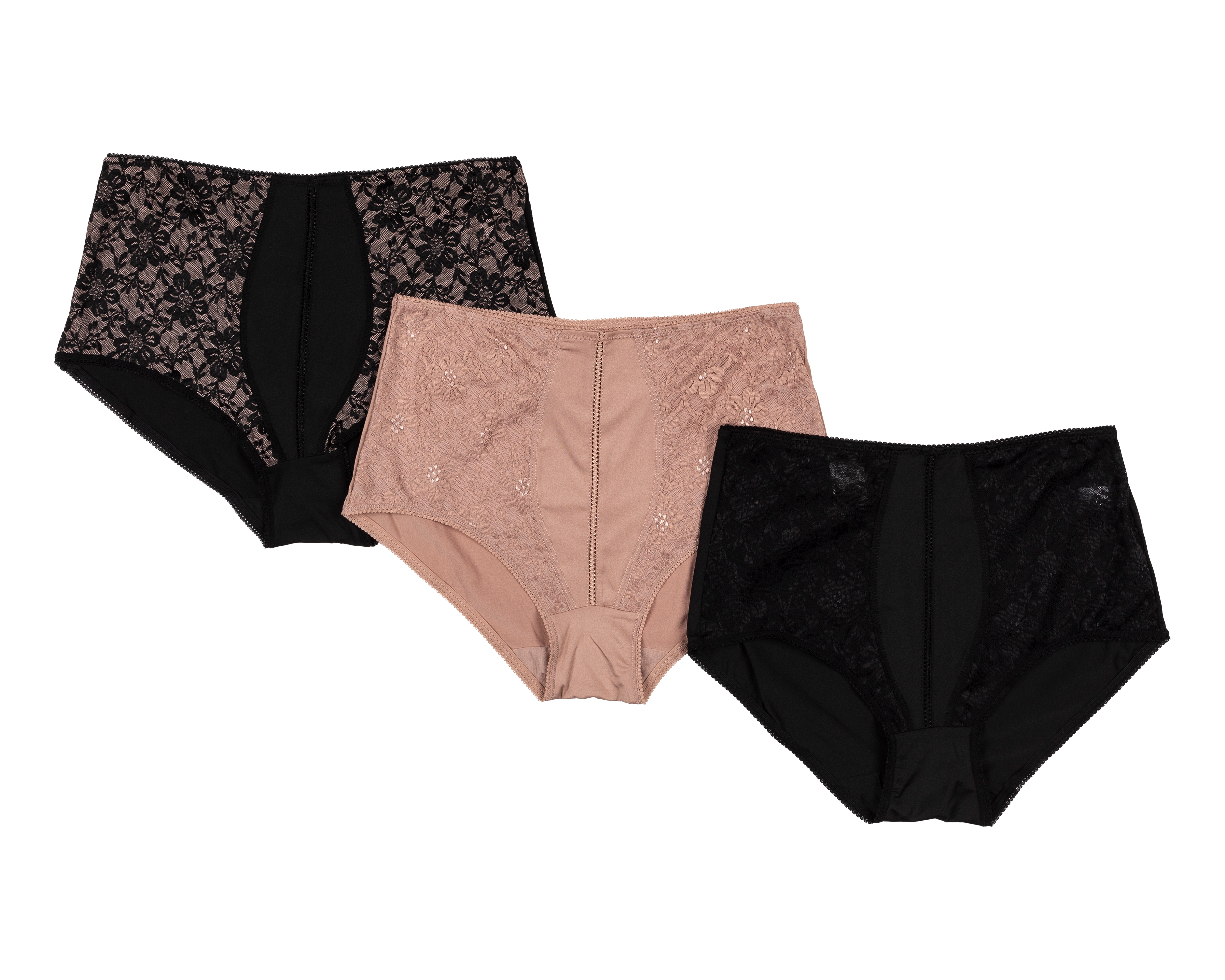 Foto 1 | Foto 1 | Pantaleta con Encaje Prima Valentina para Mujer 3 Piezas