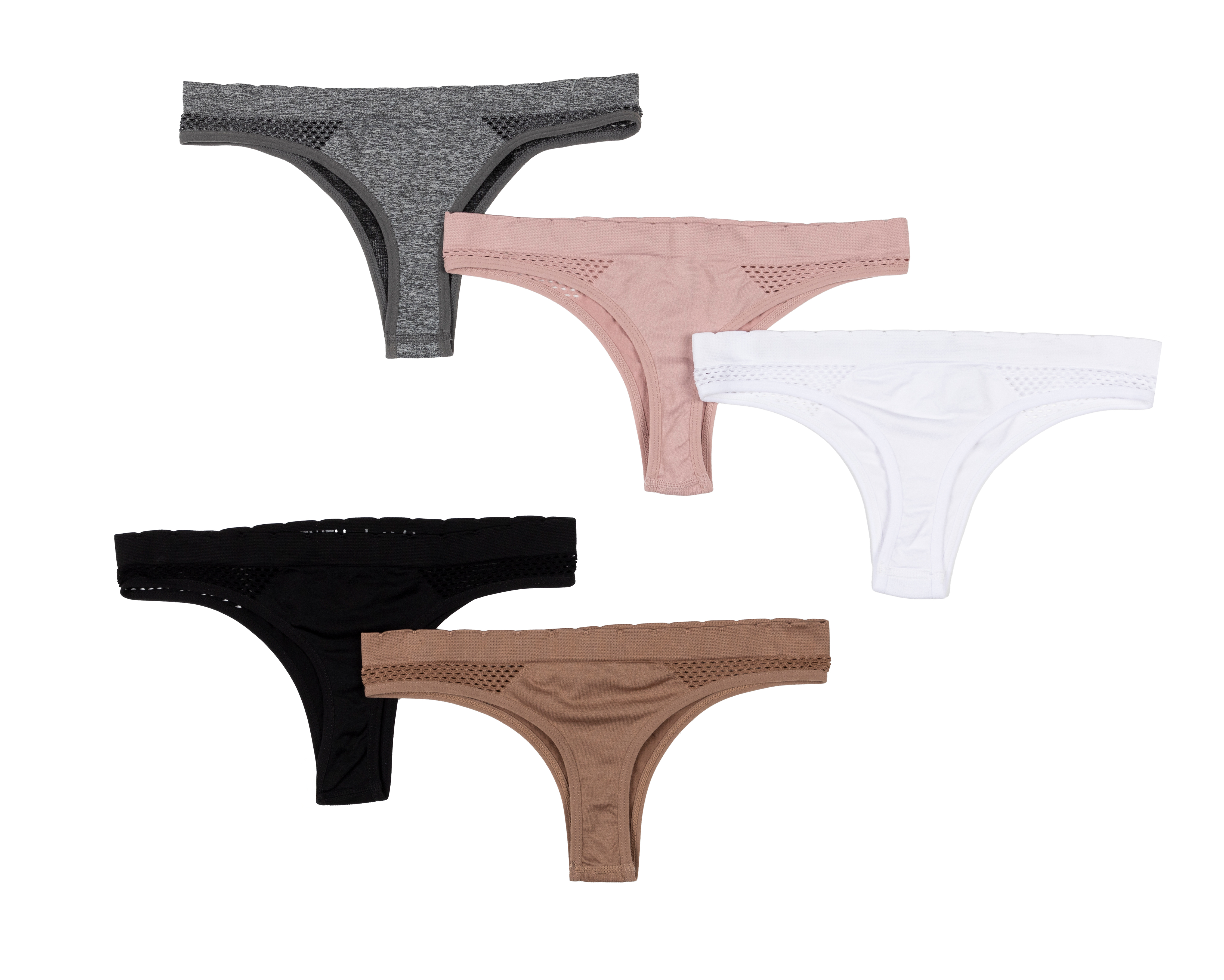 Foto 2 pulgar | Foto 1 | Tanga Fitwell para Mujer 5 Piezas