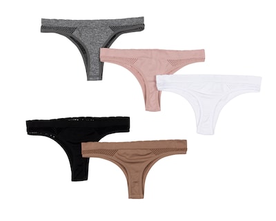 Foto 1 | Foto 1 | Tanga Fitwell para Mujer 5 Piezas