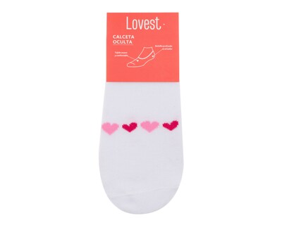 Foto 3 | Foto 3 | Calcetas Invisibles Lovest para Mujer 6 Pares