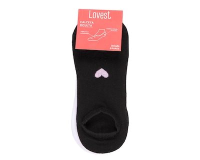 Foto 3 | Foto 3 | Calcetas Invisibles Lovest para Mujer 6 Pares