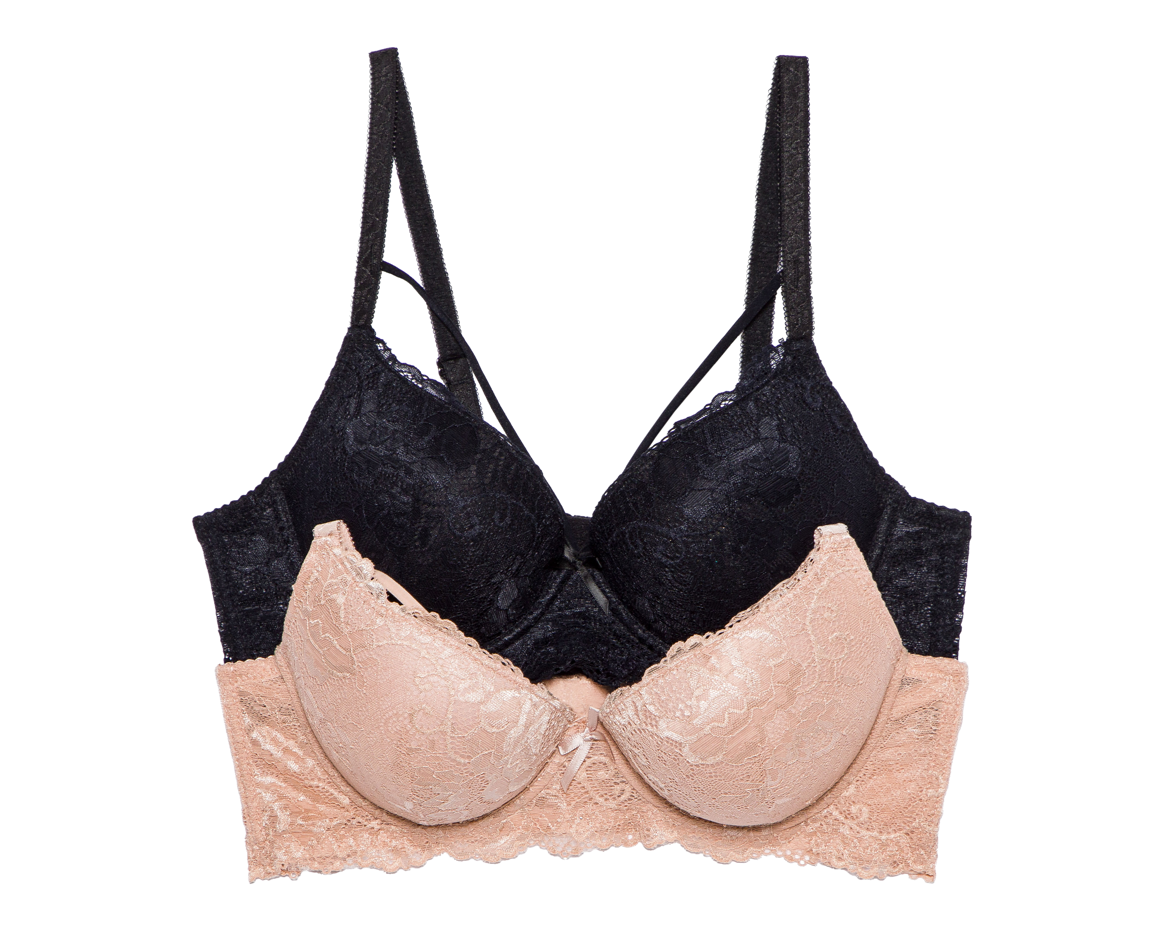 Foto 2 pulgar | Foto 1 | Brasier Copa Completa con Encaje Jennifer Lopez para Mujer 2 Piezas