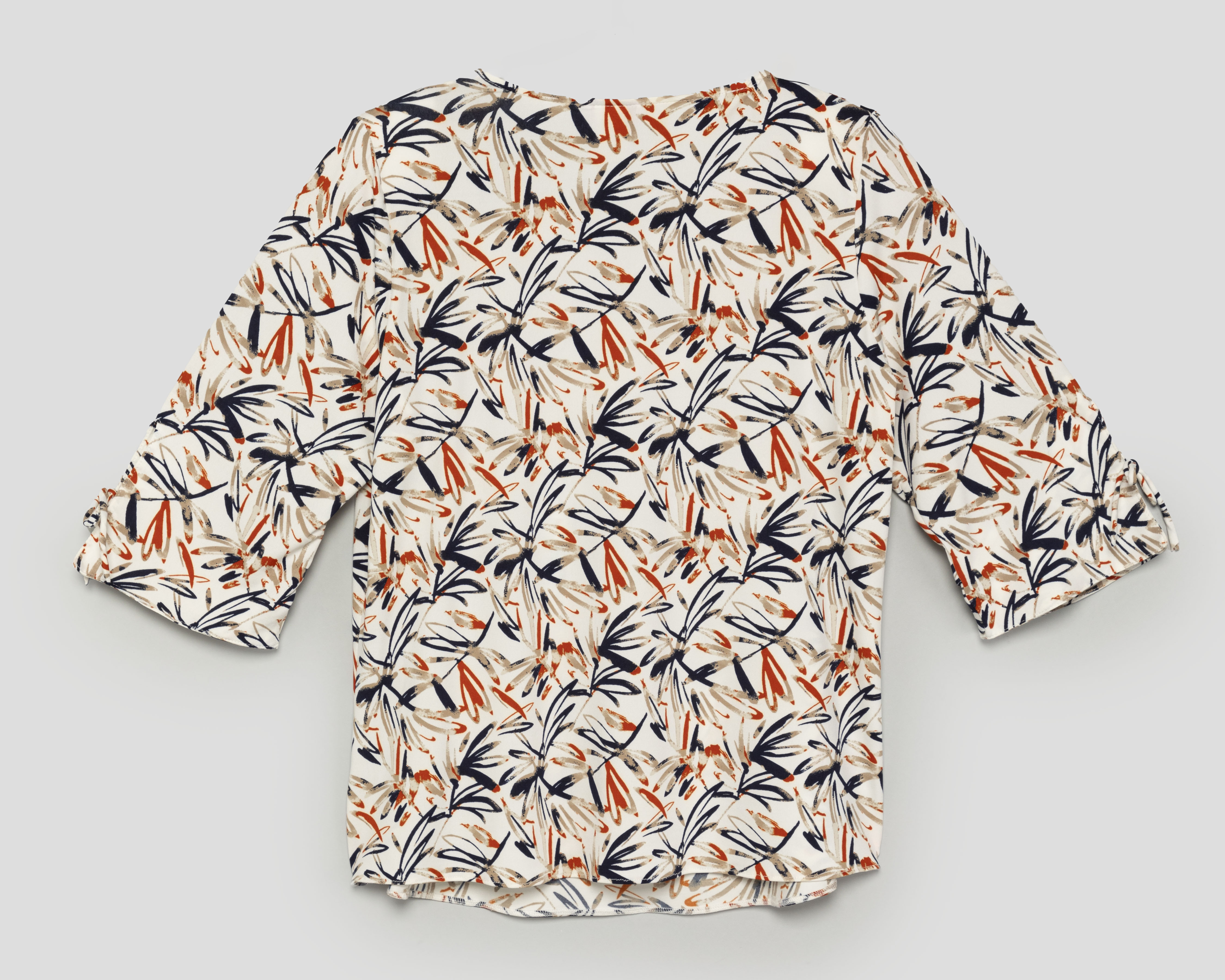 Foto 3 pulgar | Foto 2 | Blusa Paloma Carmín con Collar para Mujer