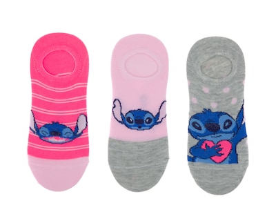 Foto 1 | Foto 1 | Calcetas Invisibles Disney Lilo & Stitch para Mujer 3 Pares