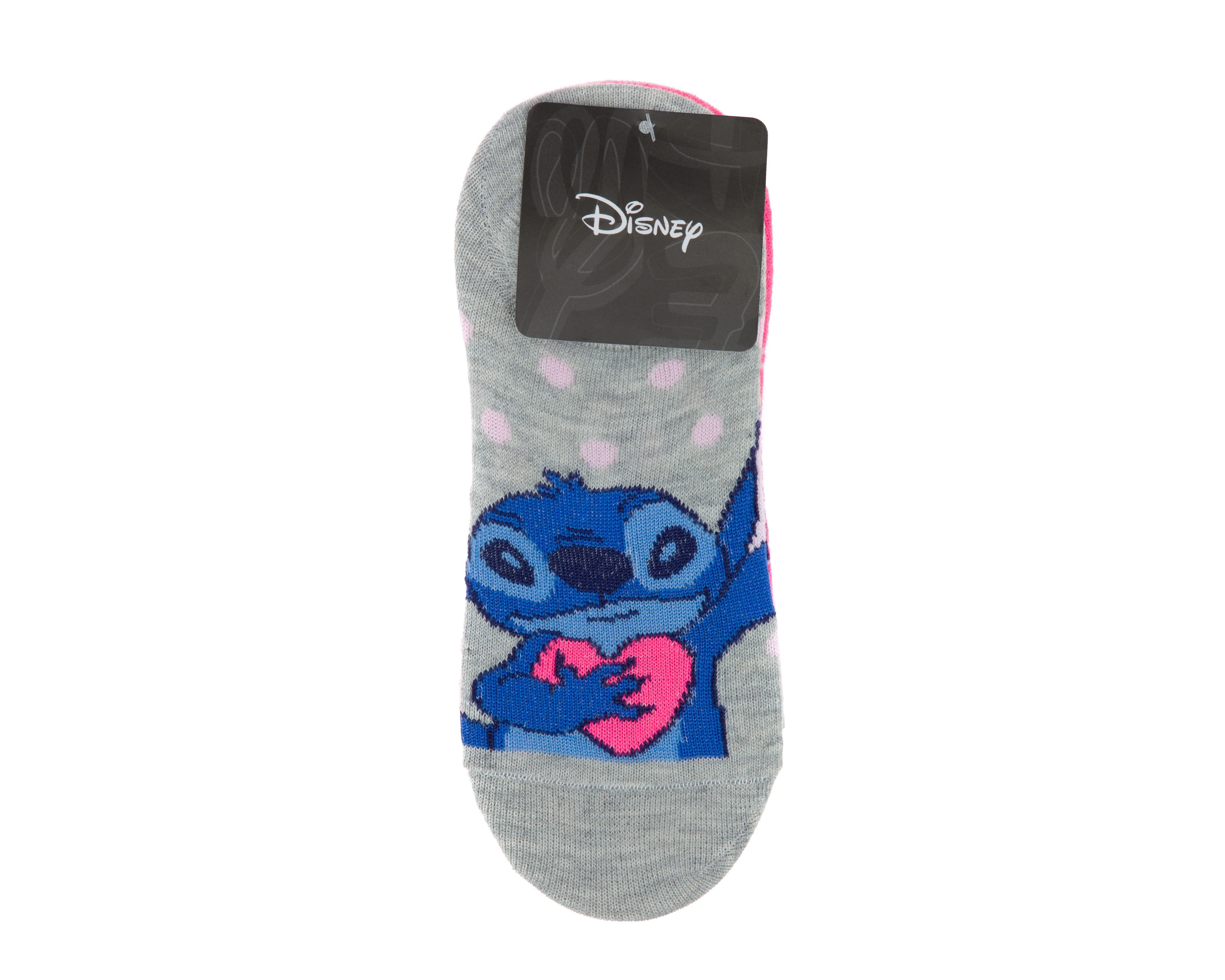 Foto 4 pulgar | Foto 3 | Calcetas Invisibles Disney Lilo & Stitch para Mujer 3 Pares