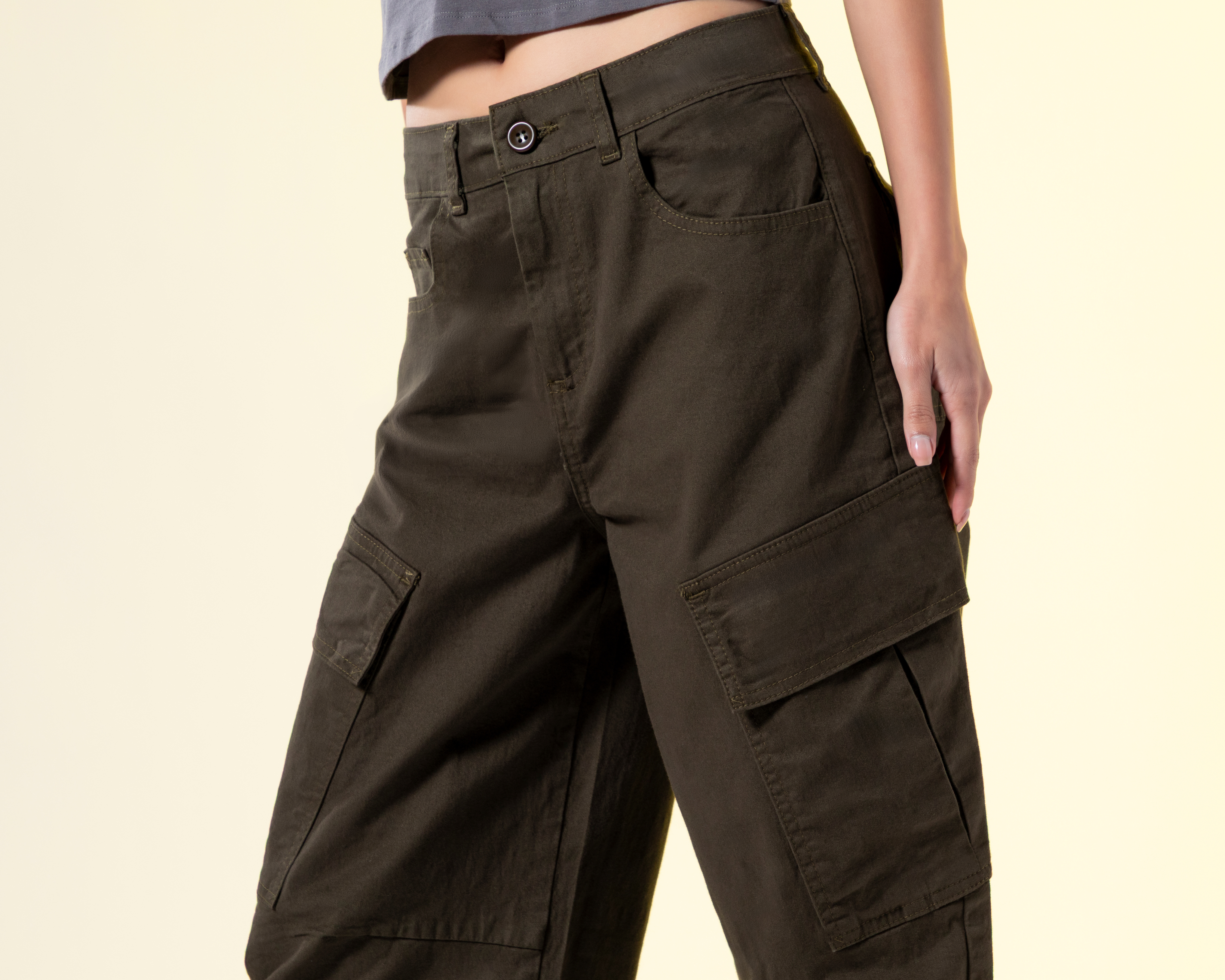 Foto 4 | Foto 4 | Pantalón de Gabardina Strona para Mujer