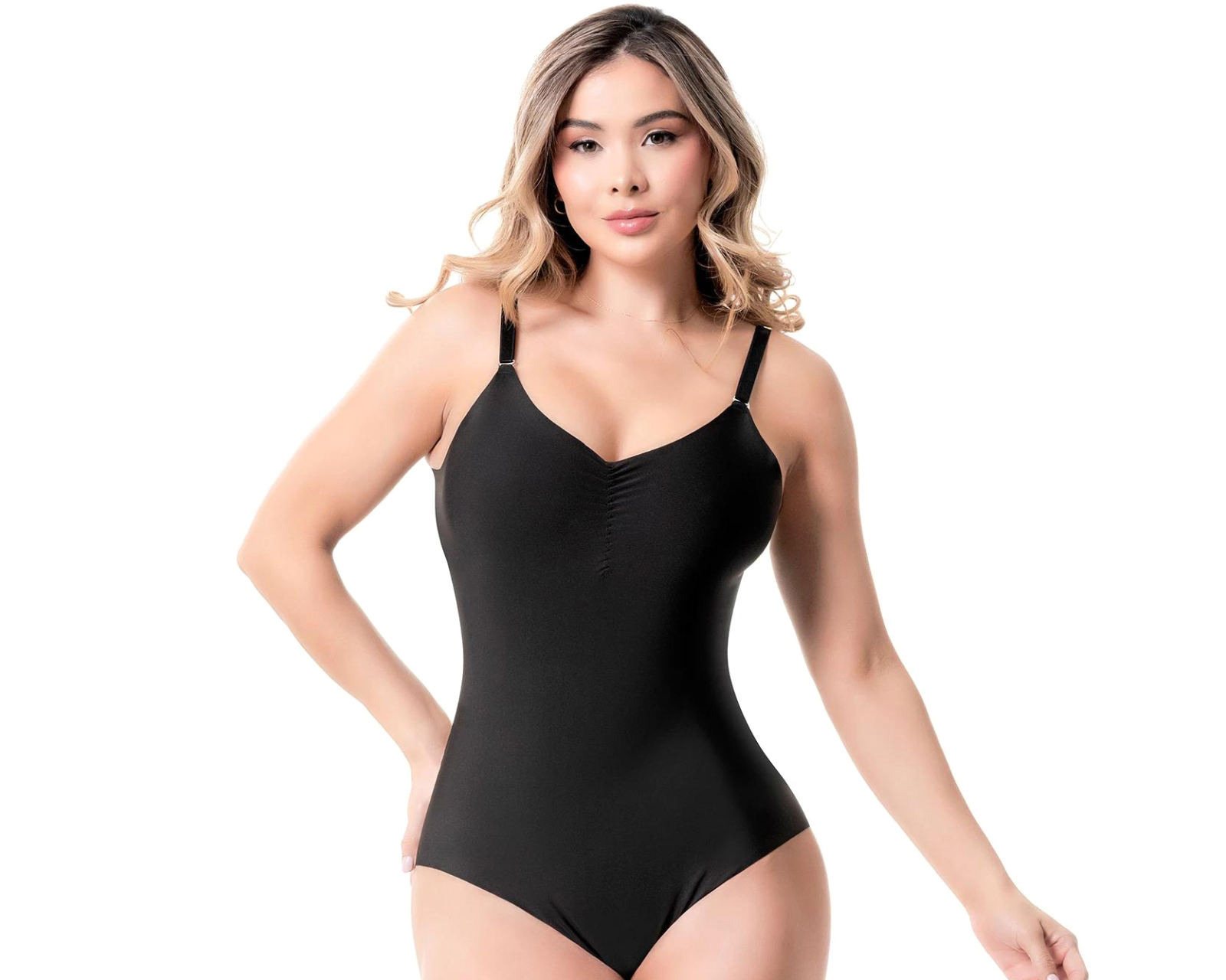 Faja Colombiana Body Panty con Copa de Compresión Media