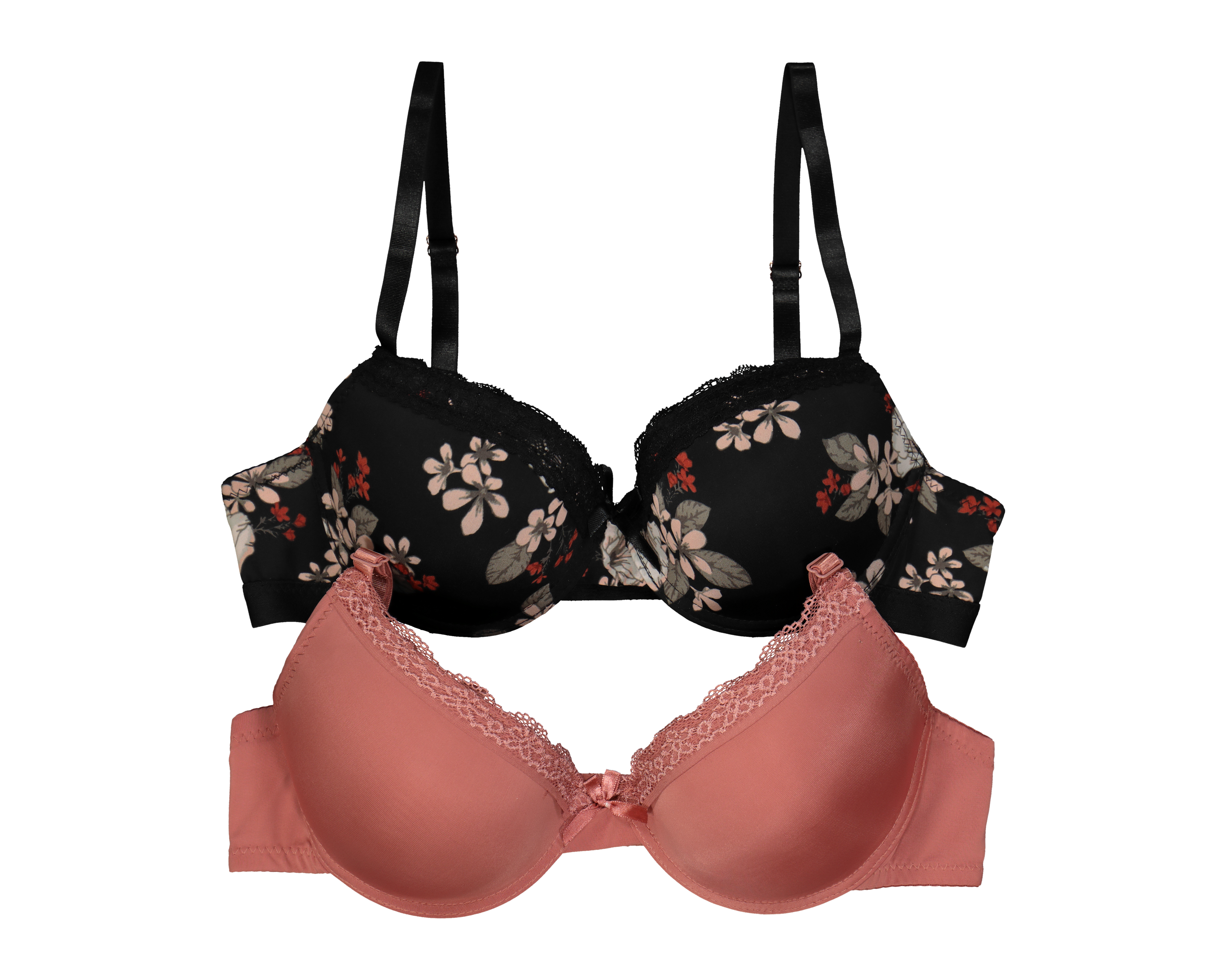 Brasier con Varilla Carnival Copa Completa para Mujer 2 Pack