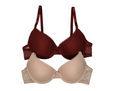 Foto 1 | Foto 1 | Brasier con Mesh Carnival Copa Completa para Mujer 2 Pack
