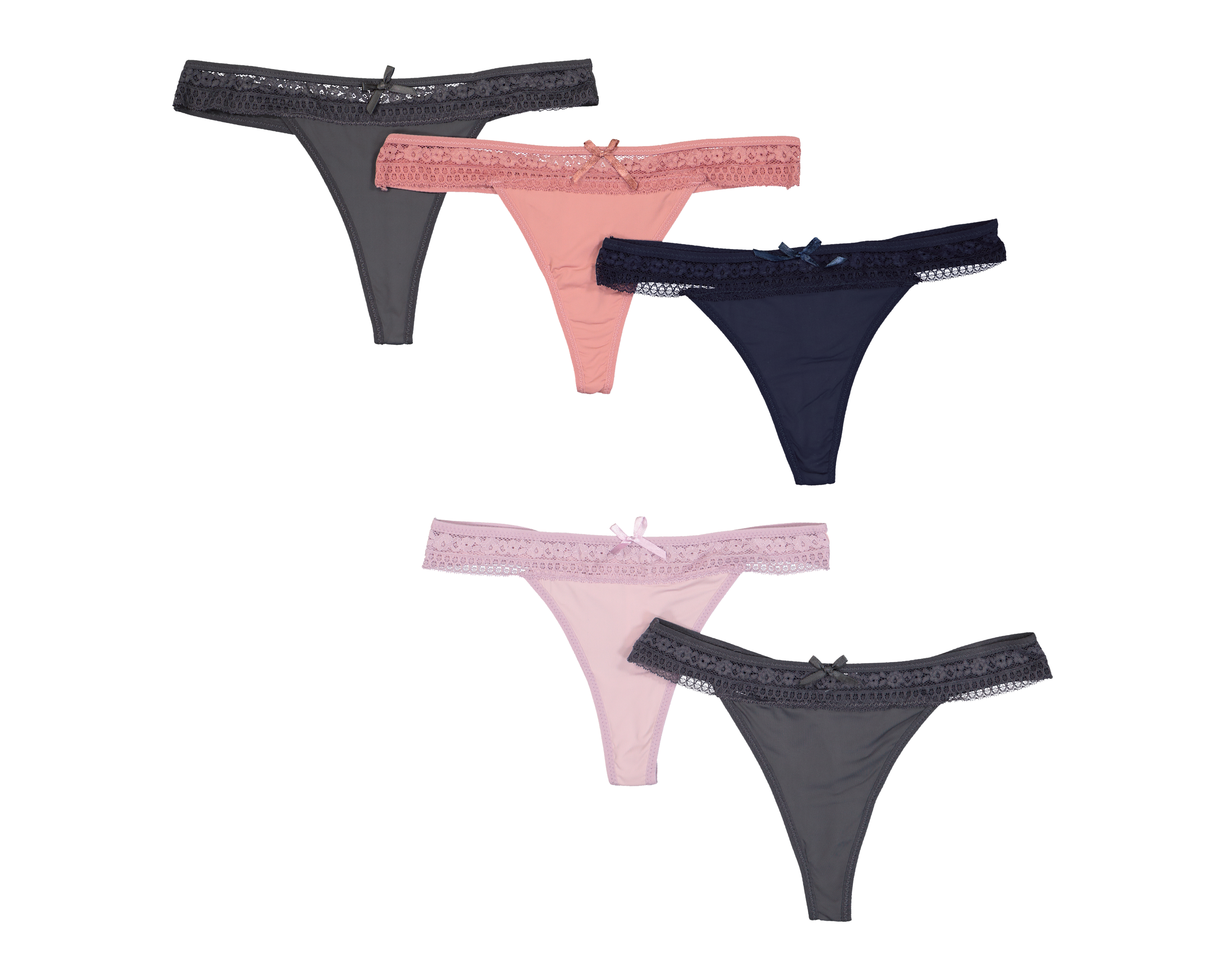 Foto 2 pulgar | Foto 1 | Tanga Frescura para Mujer 5 Piezas