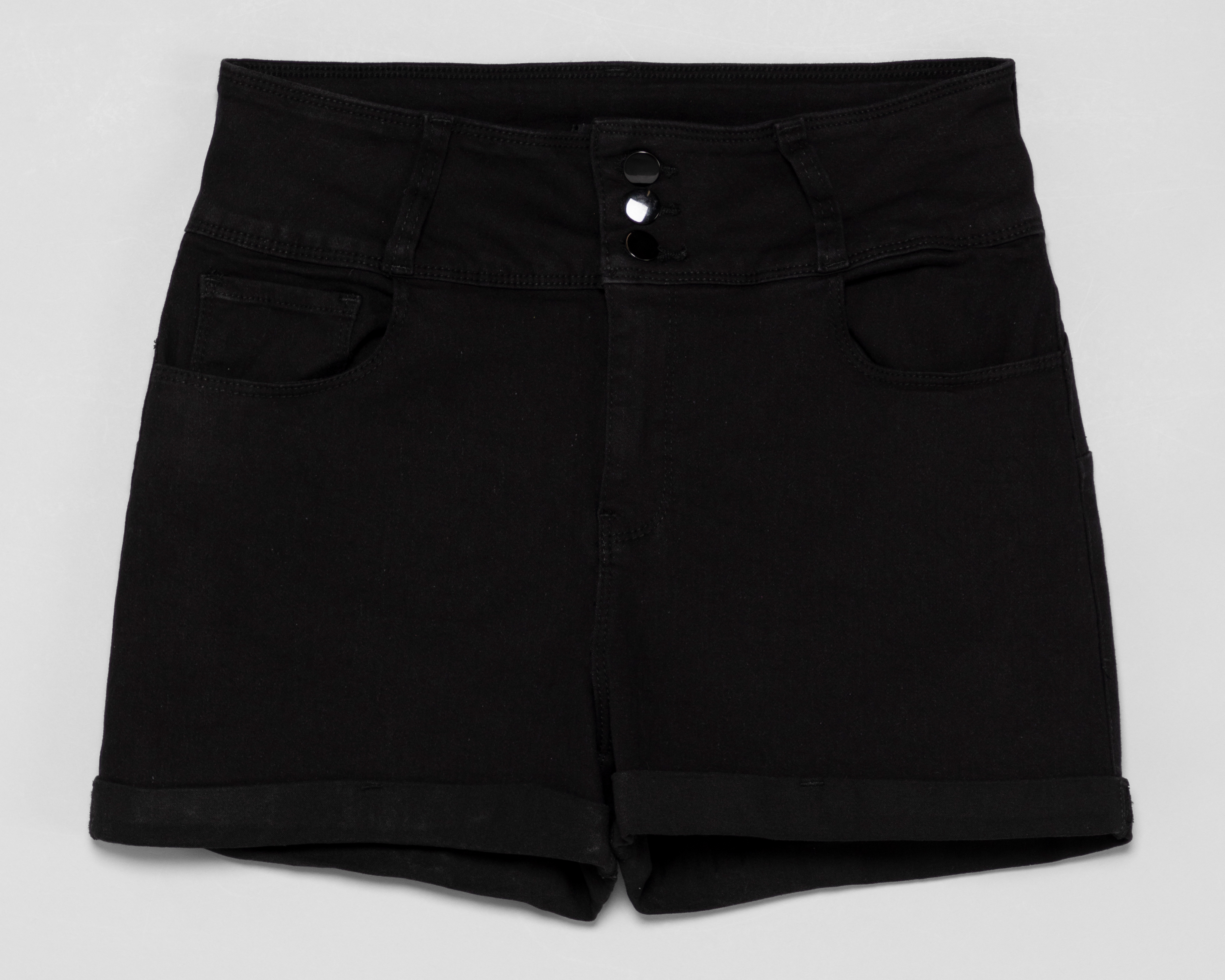 Foto 2 pulgar | Foto 1 | Short Thinner Negro