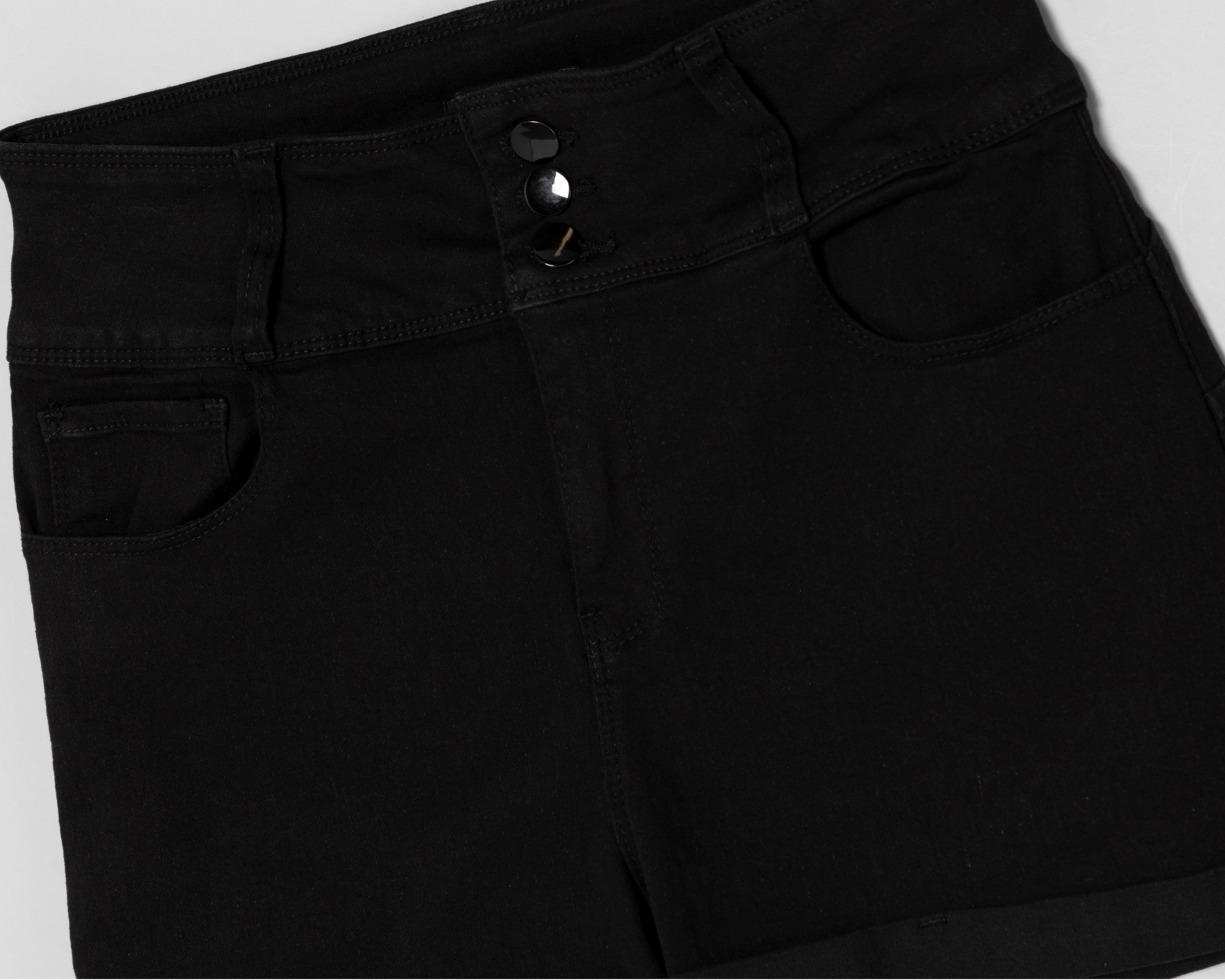 Foto 4 pulgar | Foto 3 | Short Thinner Negro