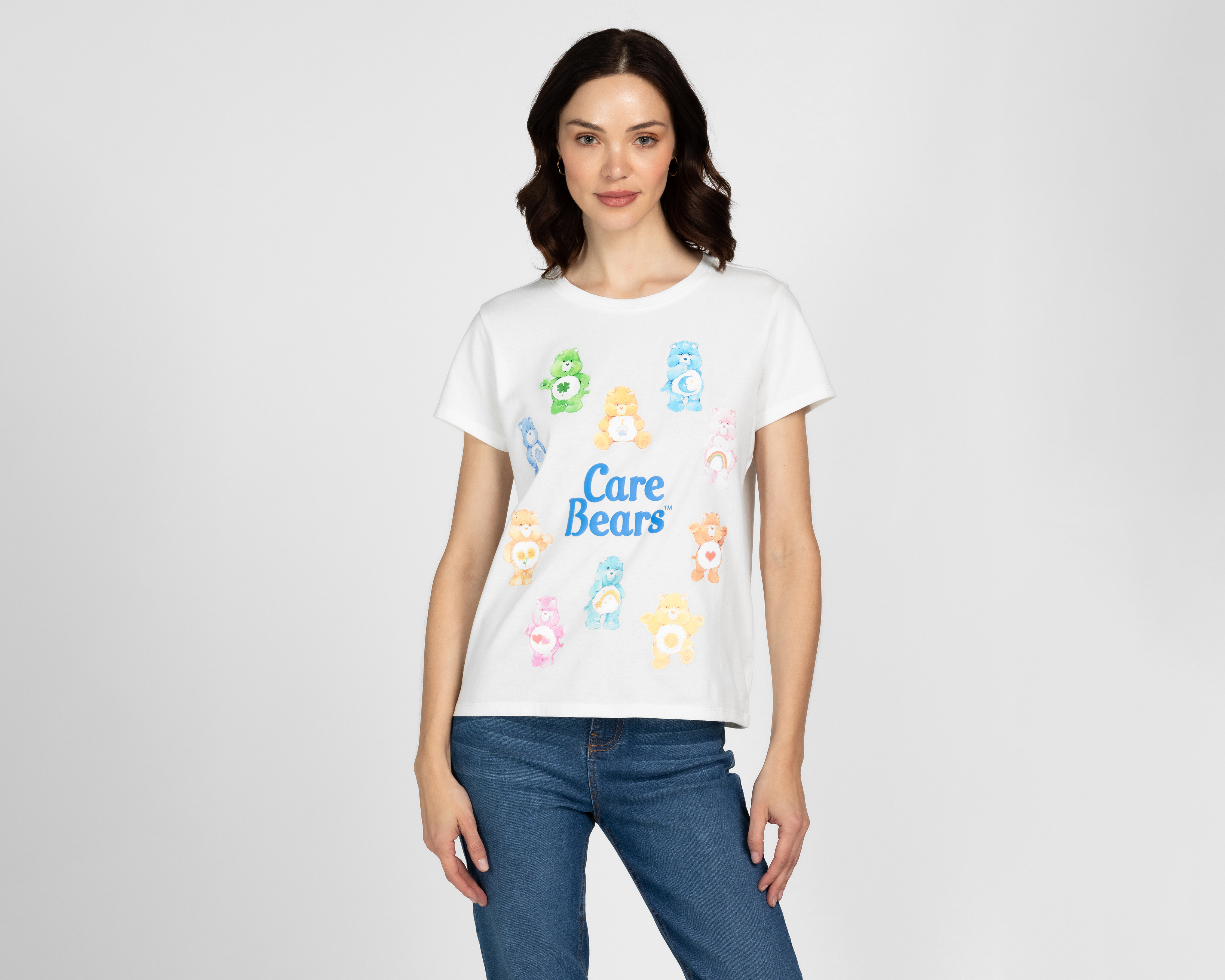 Playera Care Bears Estampada para Mujer