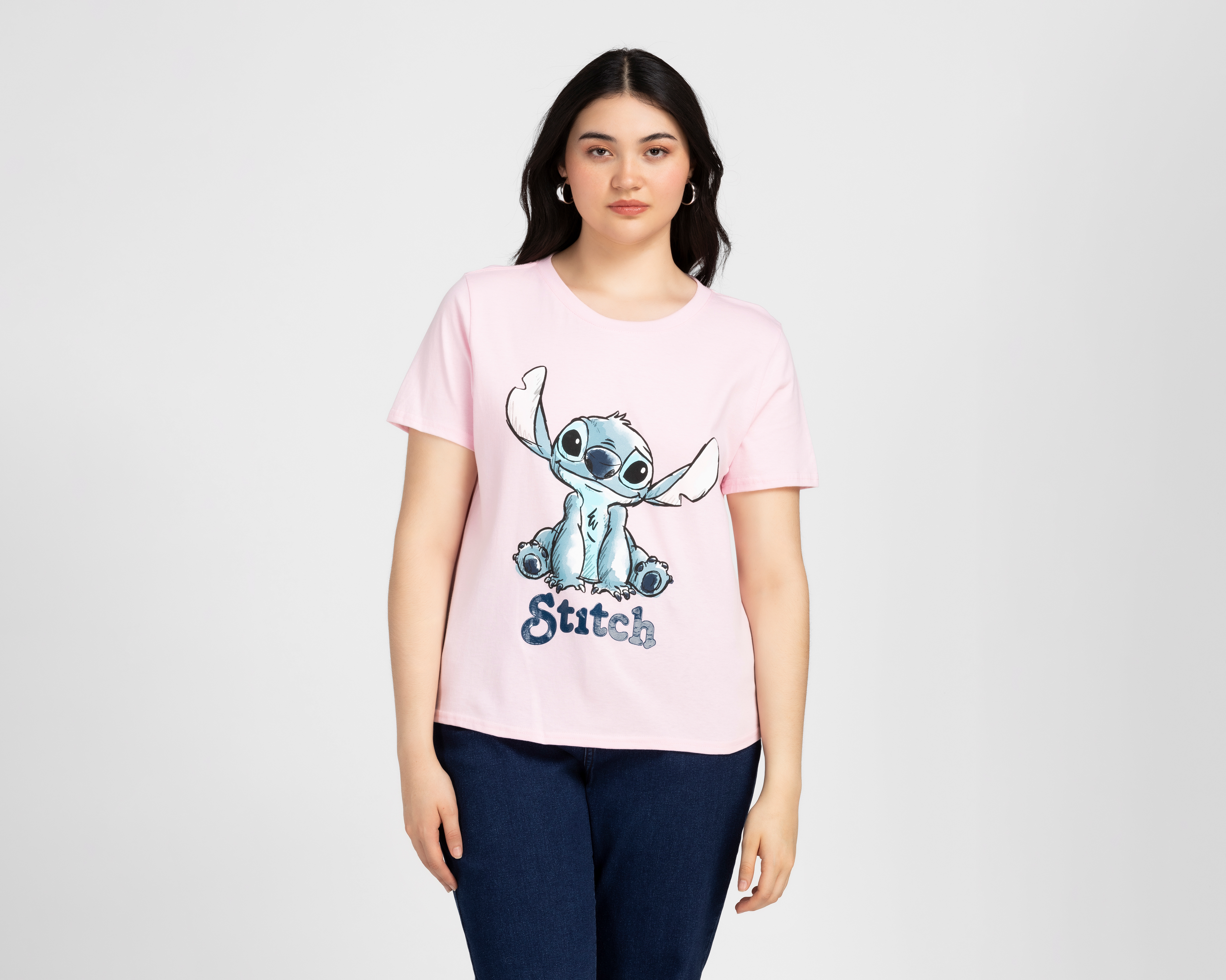 Foto 2 pulgar | Foto 1 | Playera Disney Estampada para Mujer