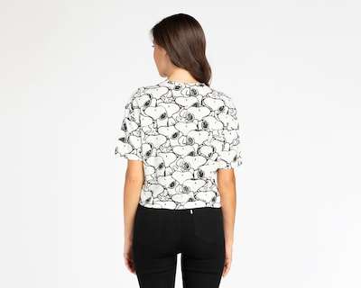 Foto 2 | Foto 2 | Playera Peanuts Manga Corta para Mujer