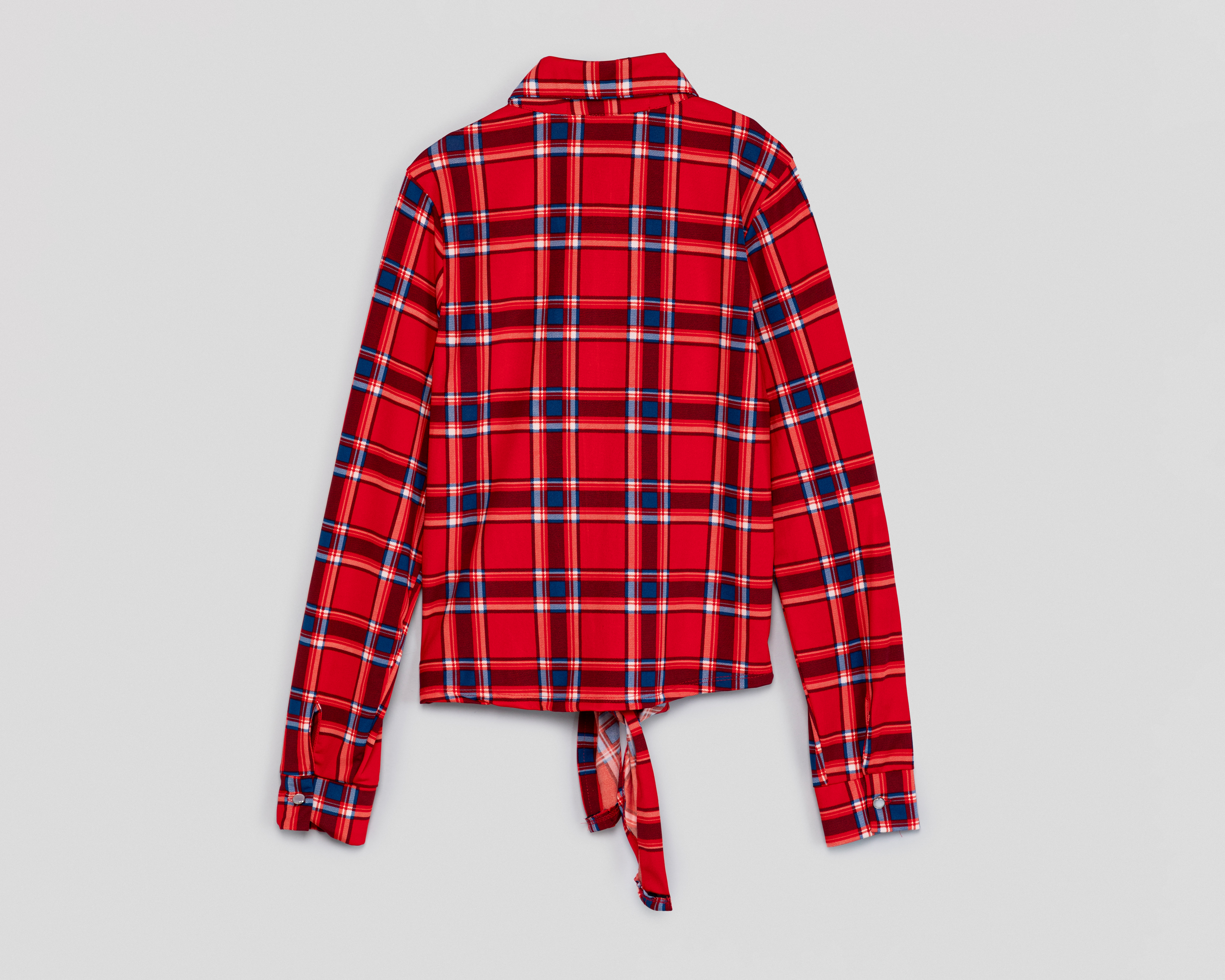 Foto 3 pulgar | Foto 2 | Blusa Refill a Cuadros para Mujer